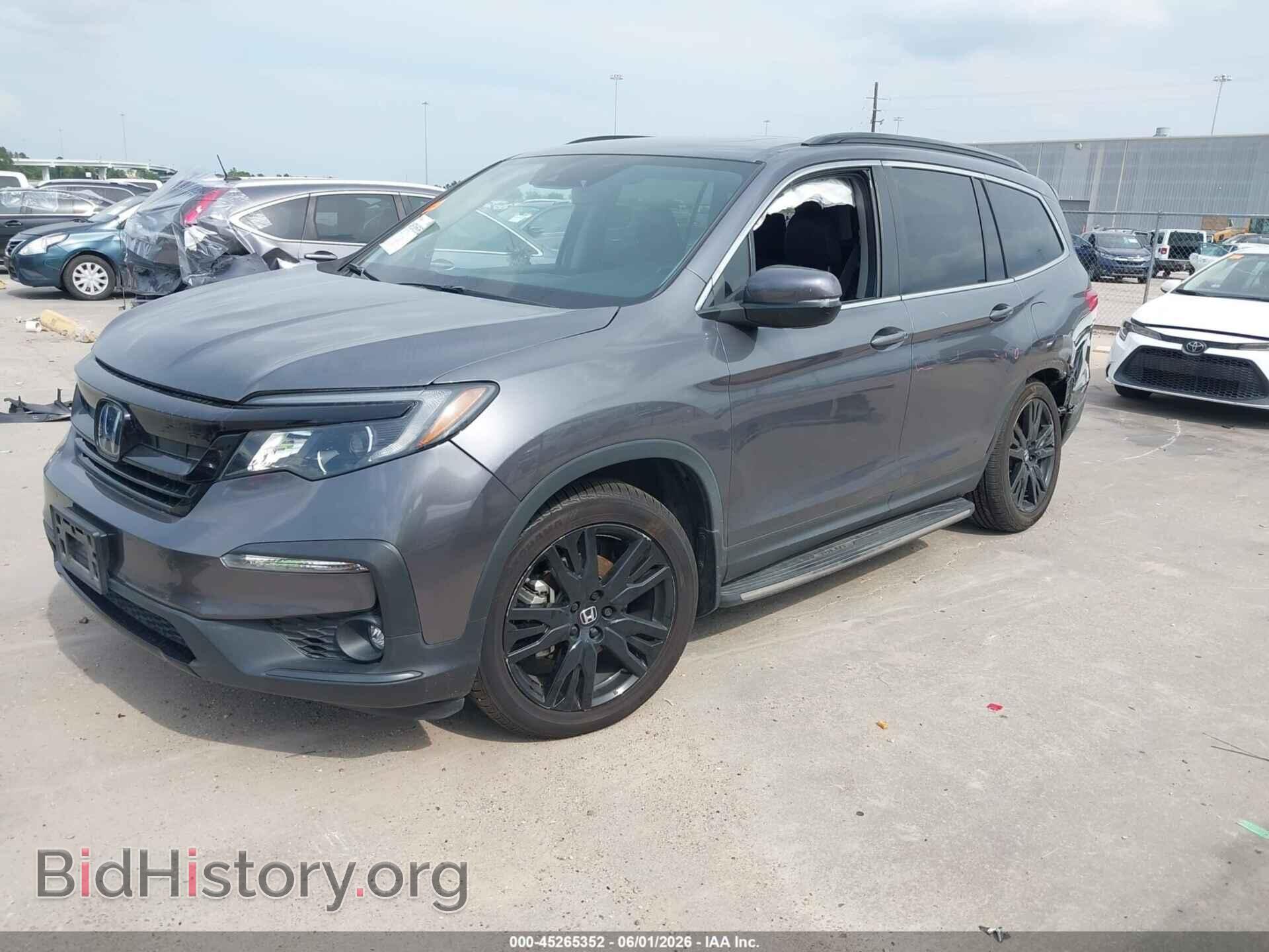 2021 HONDA PILOT - VIN: 5FNYF5H29MB001983 - Фото 2