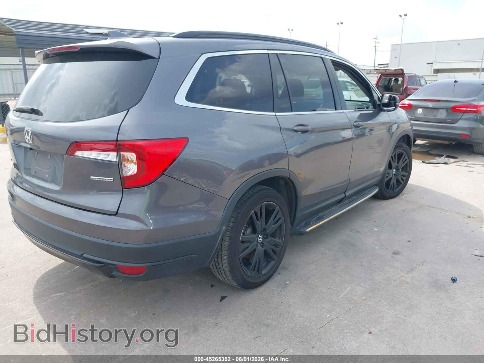 2021 HONDA PILOT - VIN: 5FNYF5H29MB001983 - Фото 4