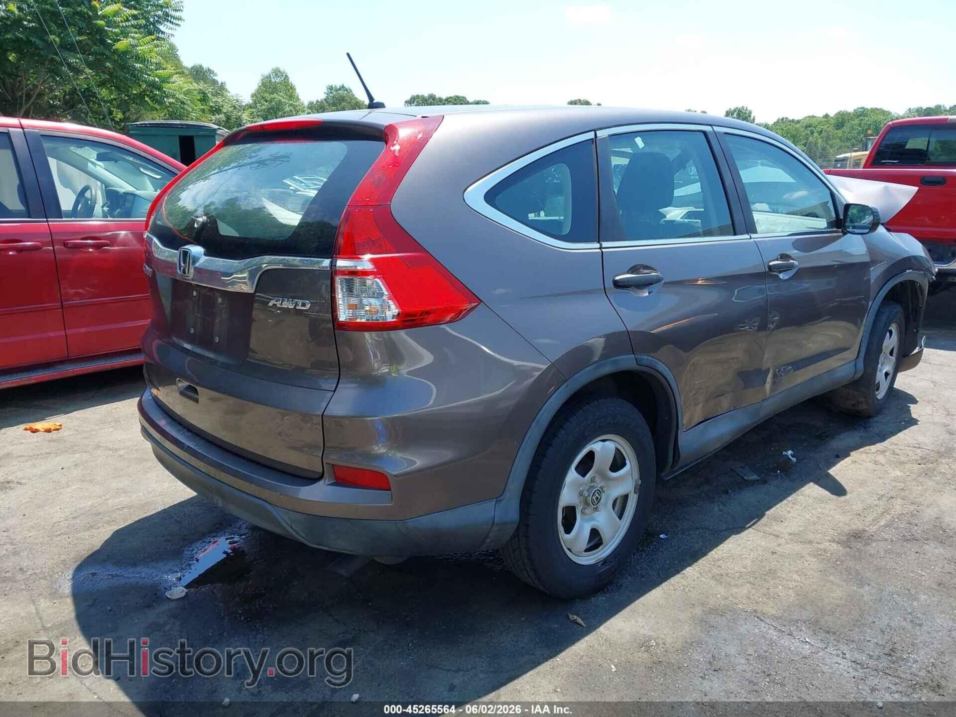 2015 HONDA CR-V - VIN: 2HKRM4H30FH685002 - Фото 4