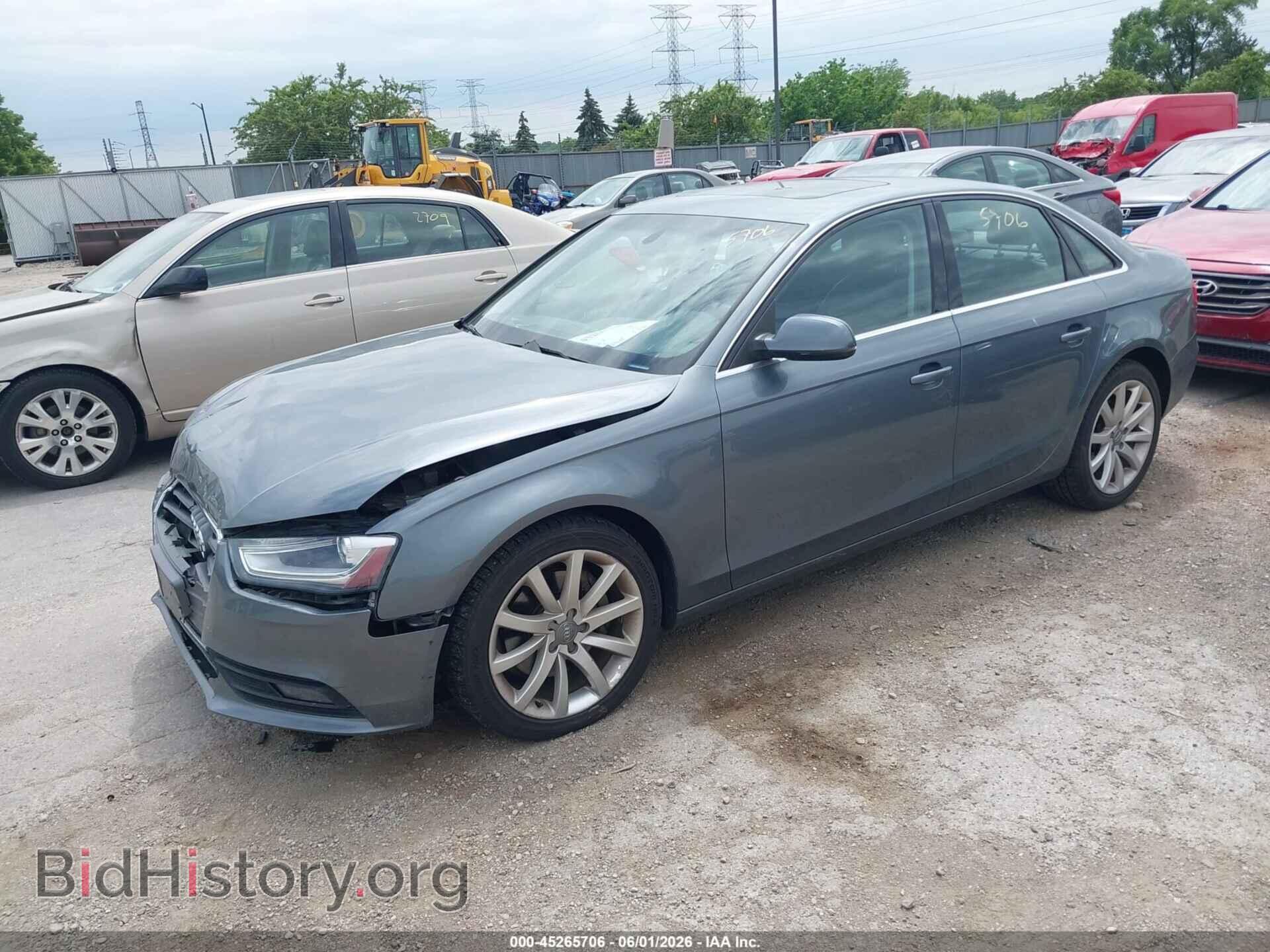 2013 AUDI A4 - VIN: WAUFFAFL8DN046438 - Фото 2