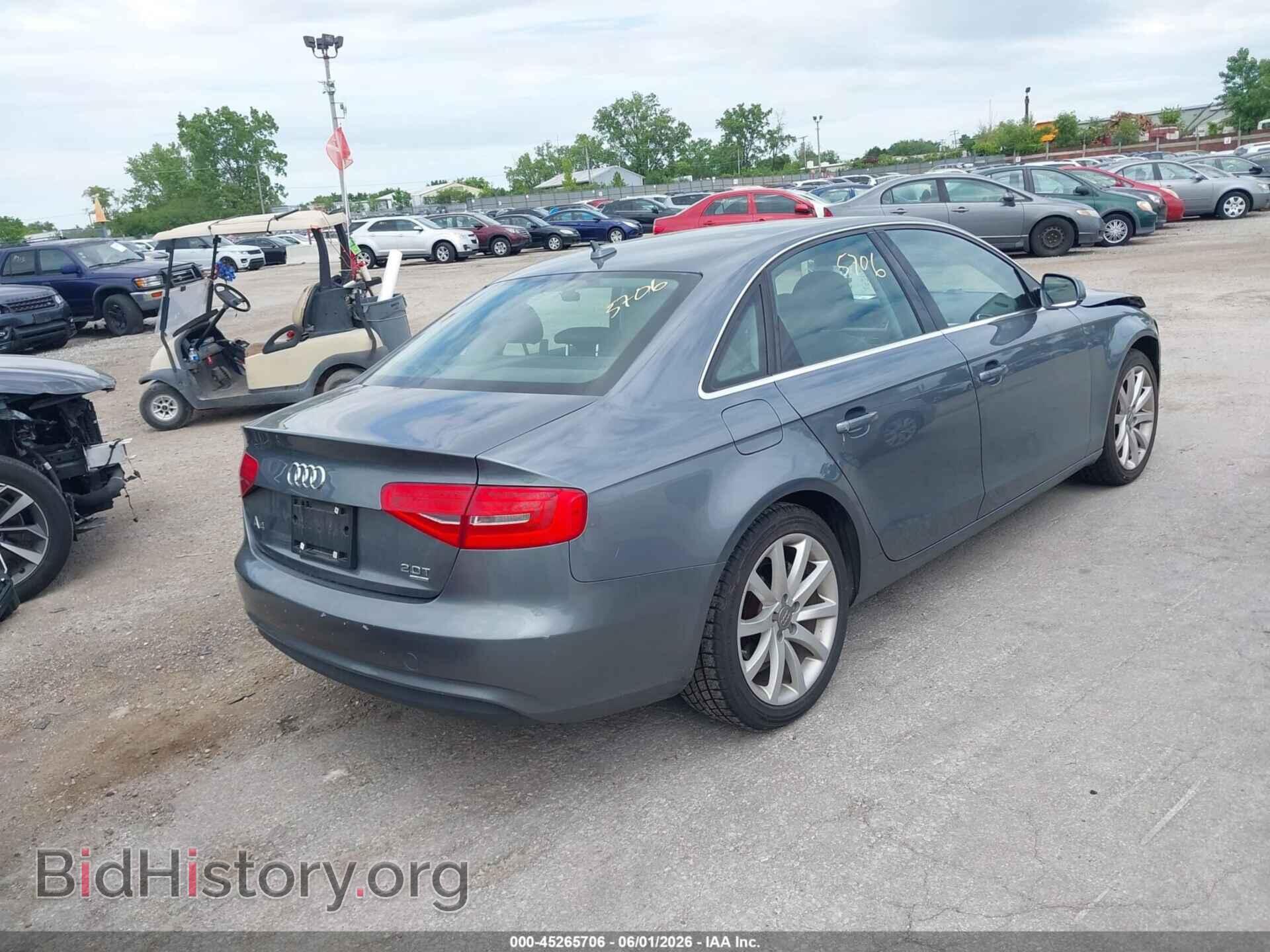 2013 AUDI A4 - VIN: WAUFFAFL8DN046438 - Фото 4