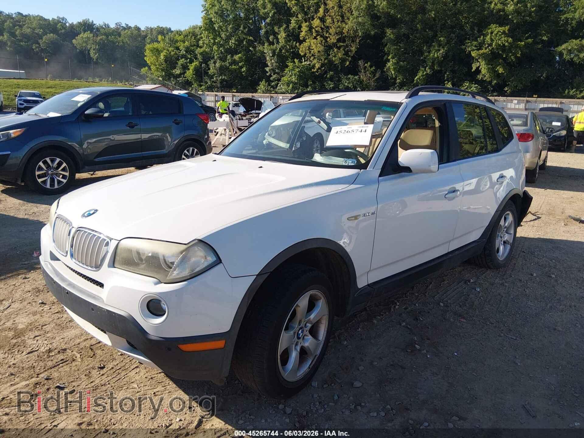 2008 BMW X3 - VIN: WBXPC93498WJ19430 - Фото 2