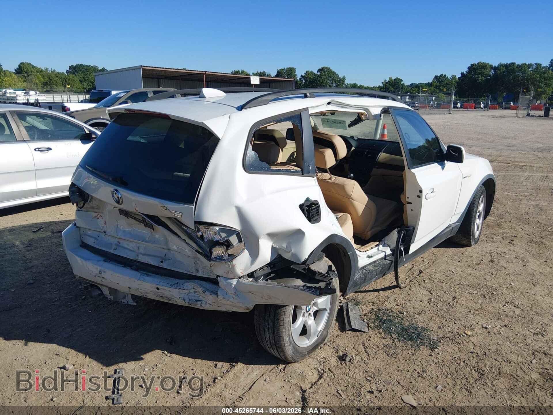 2008 BMW X3 - VIN: WBXPC93498WJ19430 - Фото 4