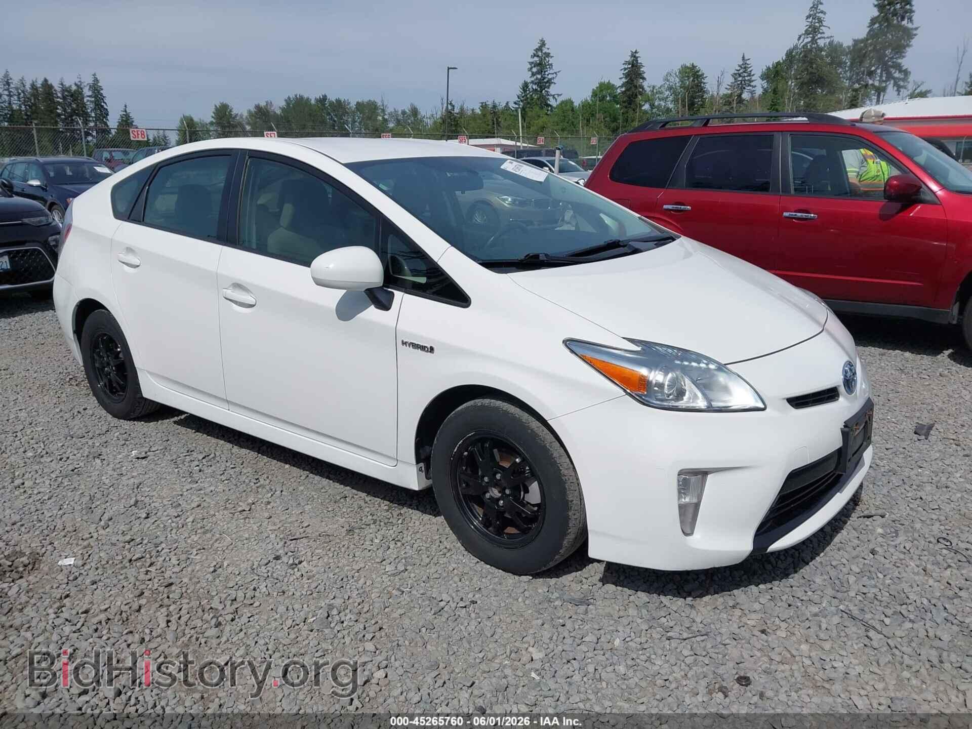 Фотография JTDKN3DU7C1550948 - TOYOTA PRIUS 2012
