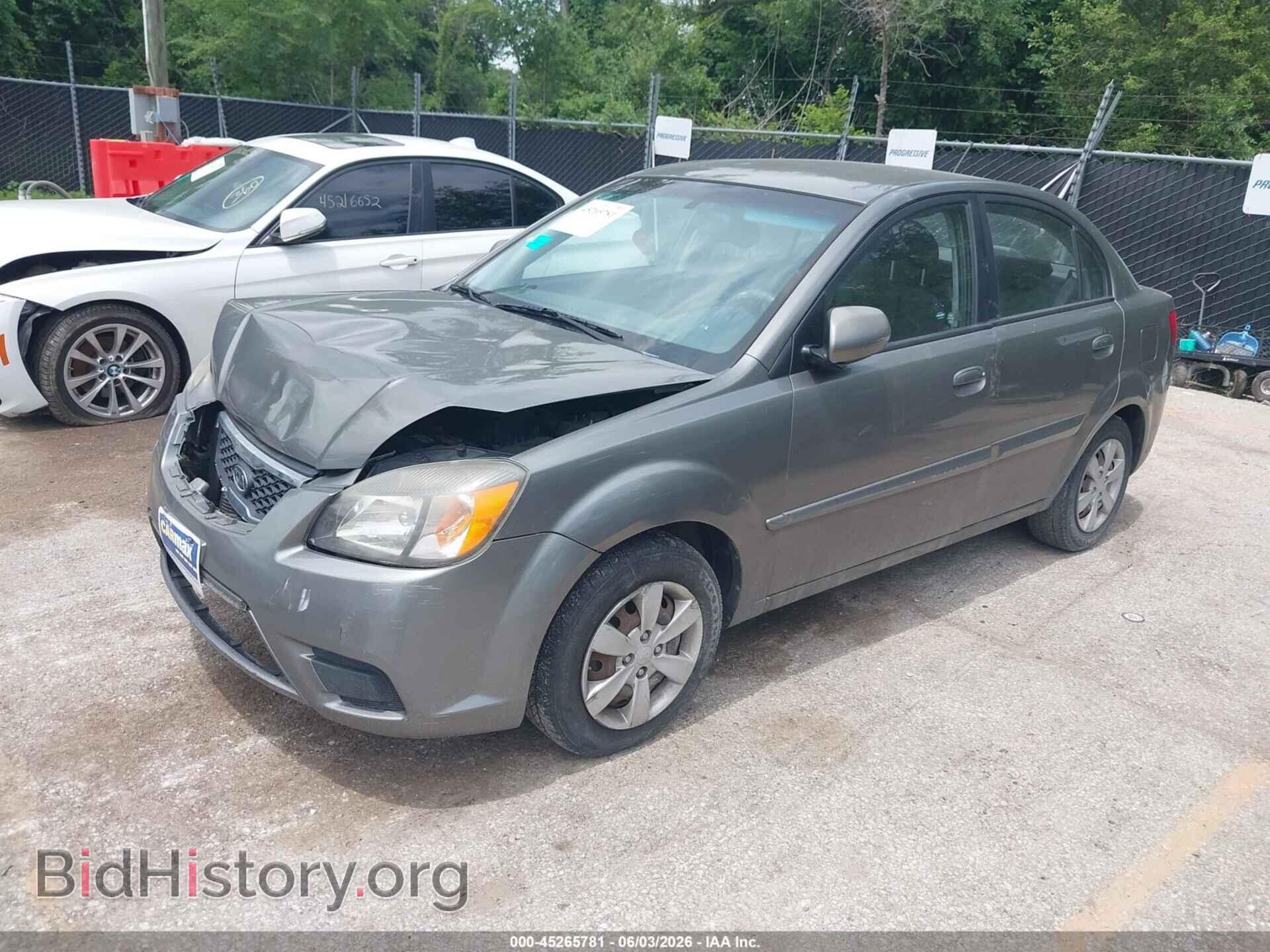 2011 KIA RIO - VIN: KNADH4A34B6868252 - Photo 2