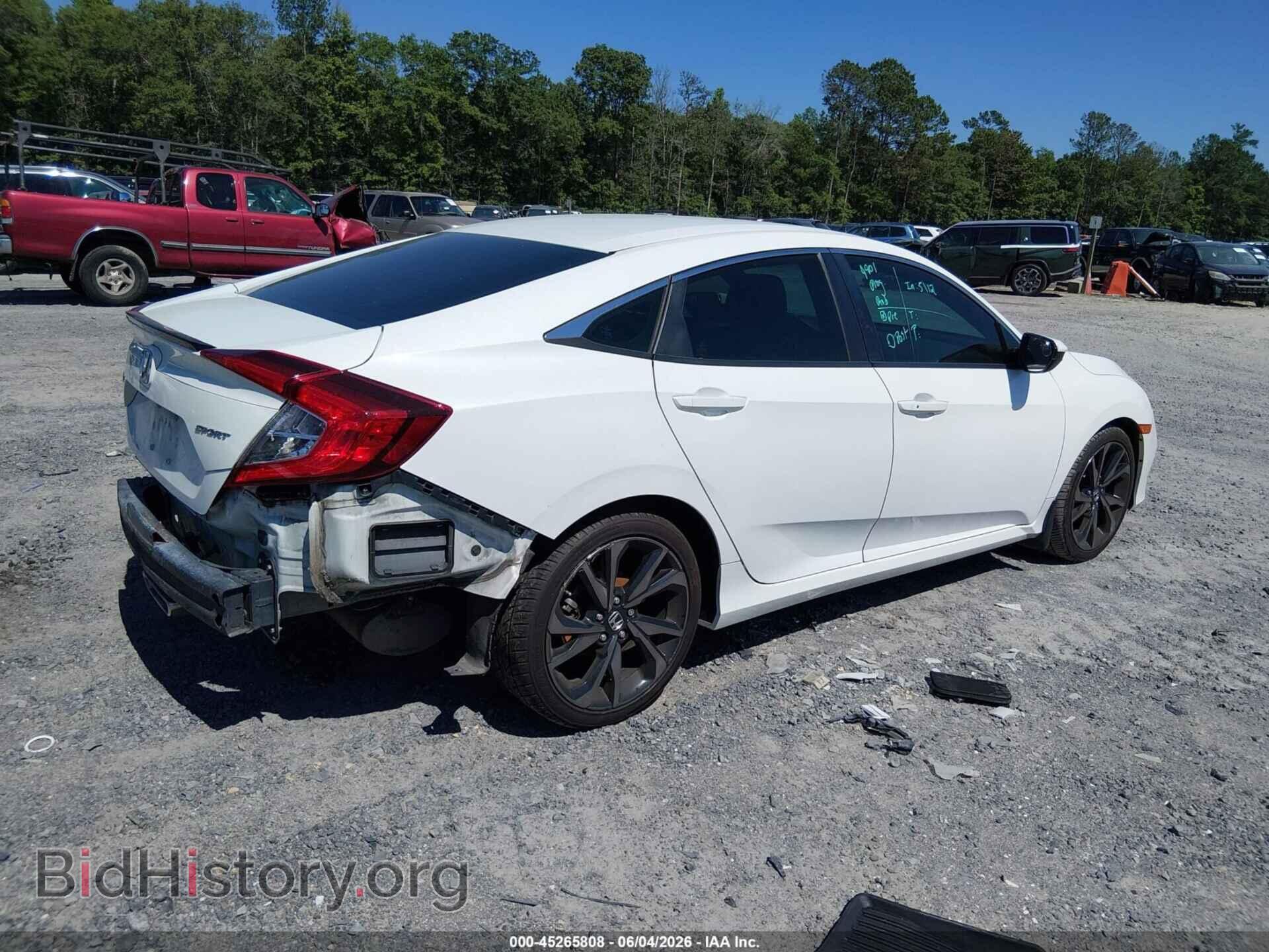 2019 HONDA CIVIC - VIN: 2HGFC2F83KH602837 - Фото 4