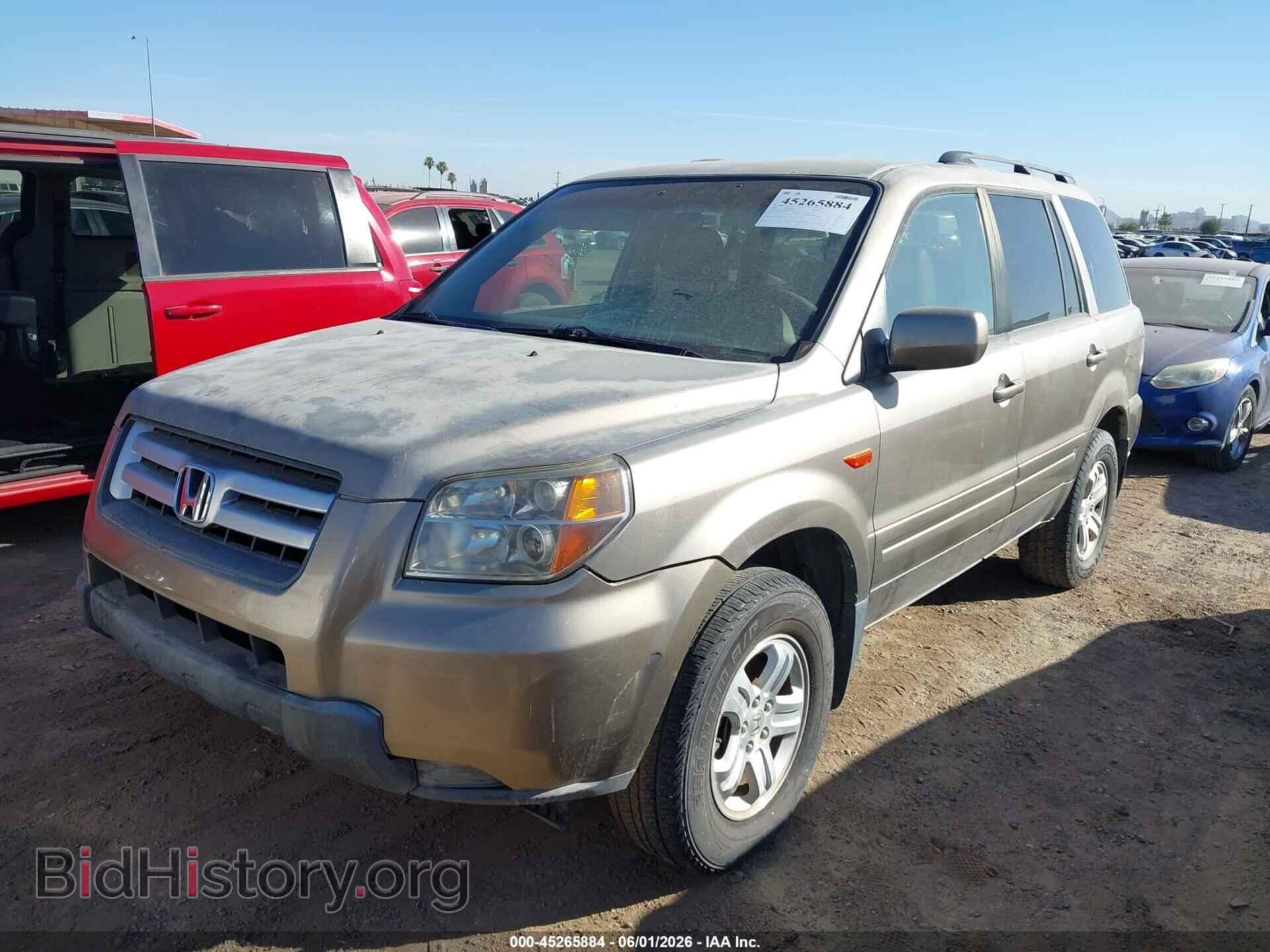 2008 HONDA PILOT - VIN: 5FNYF18218B033339 - Фото 2