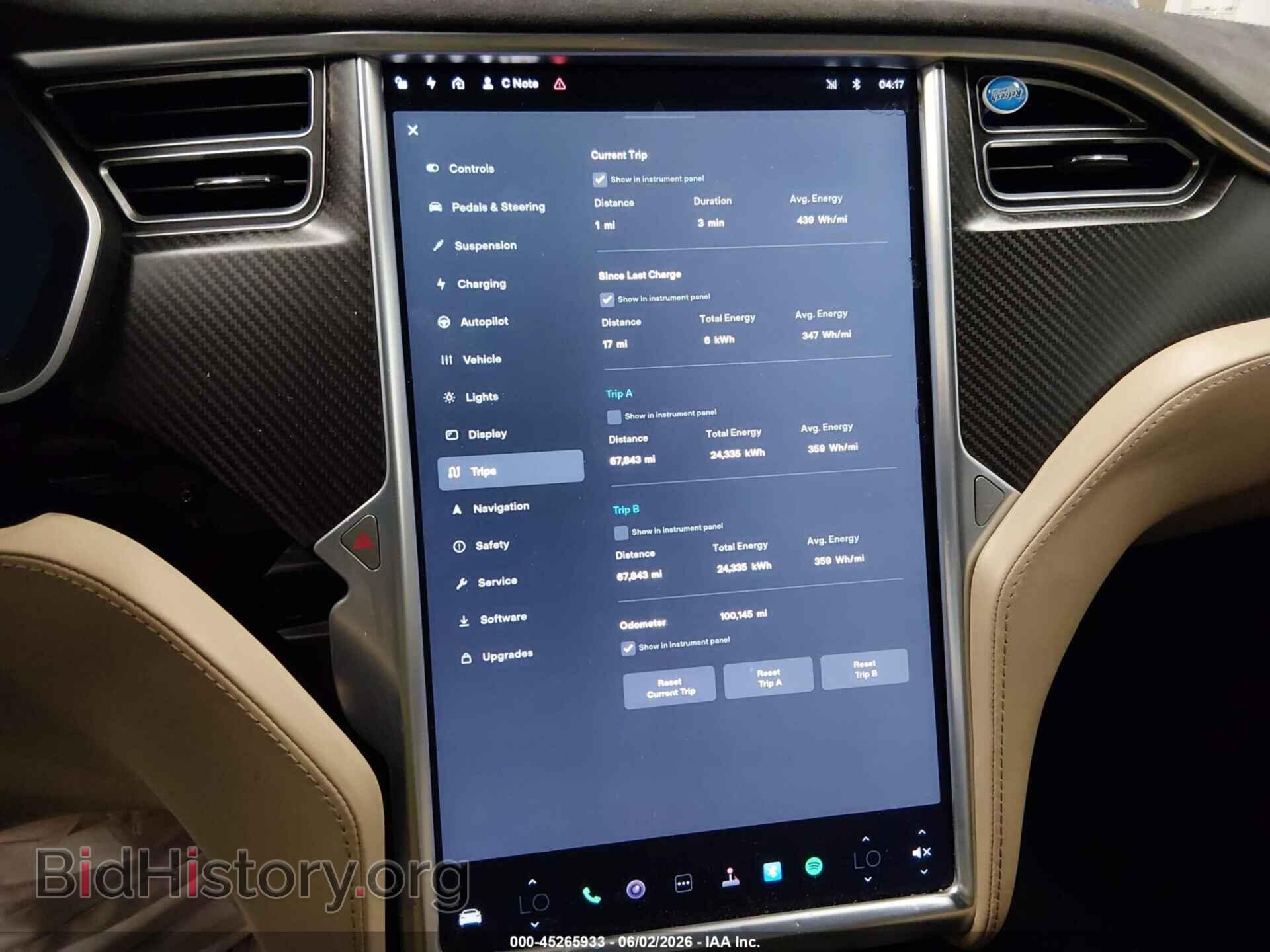 2016 TESLA MODEL S - VIN: 5YJSA1E20GF137411 - Photo 7