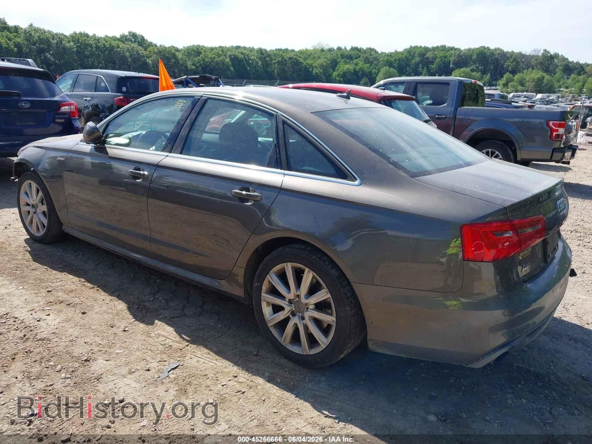 2013 AUDI A6 - VIN: WAUHGAFC6DN052275 - Фото 3