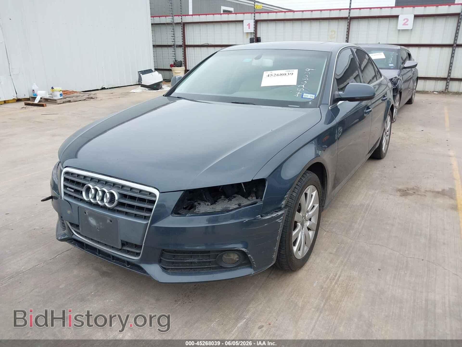2010 AUDI A4 - VIN: WAUFFAFL9AN013217 - Фото 2
