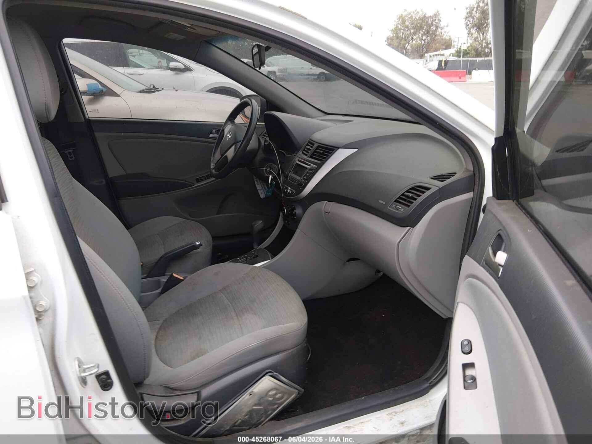 2015 HYUNDAI ACCENT - VIN: KMHCT4AE5FU806273 - Фото 5