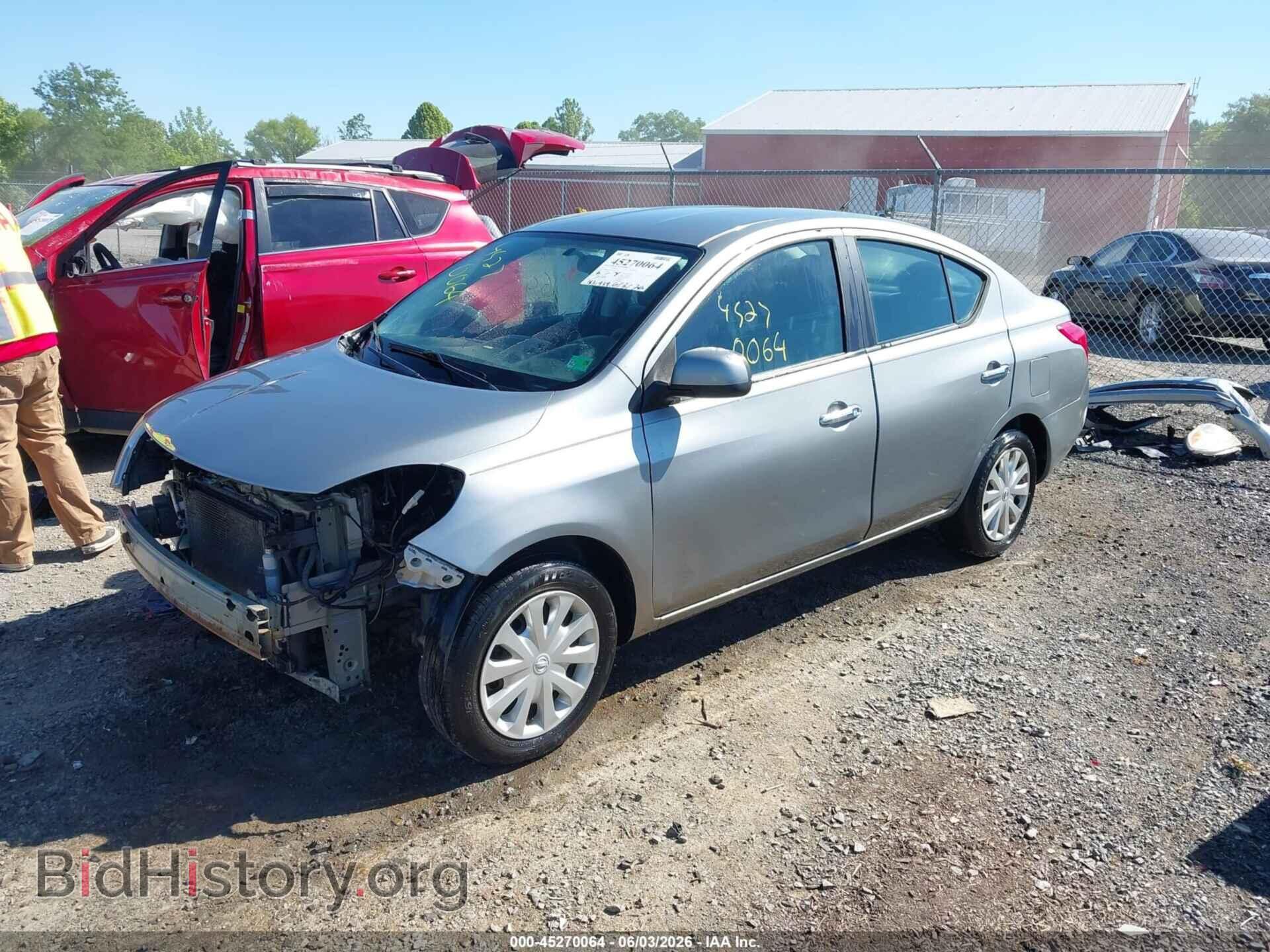 2012 NISSAN VERSA - VIN: 3N1CN7AP8CL803992 - Фото 2