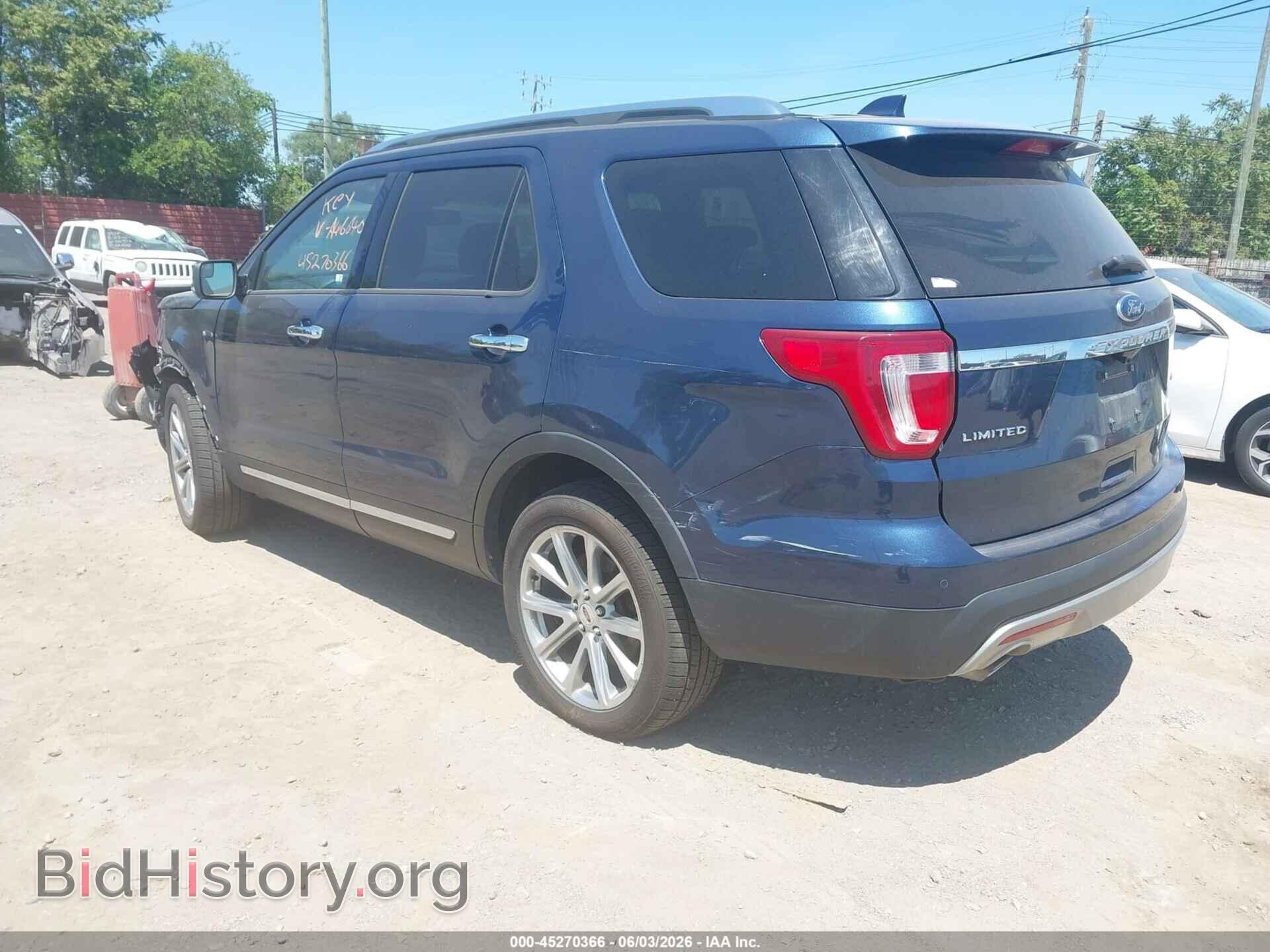 2016 FORD EXPLORER - VIN: 1FM5K8F8XGGA46640 - Photo 3