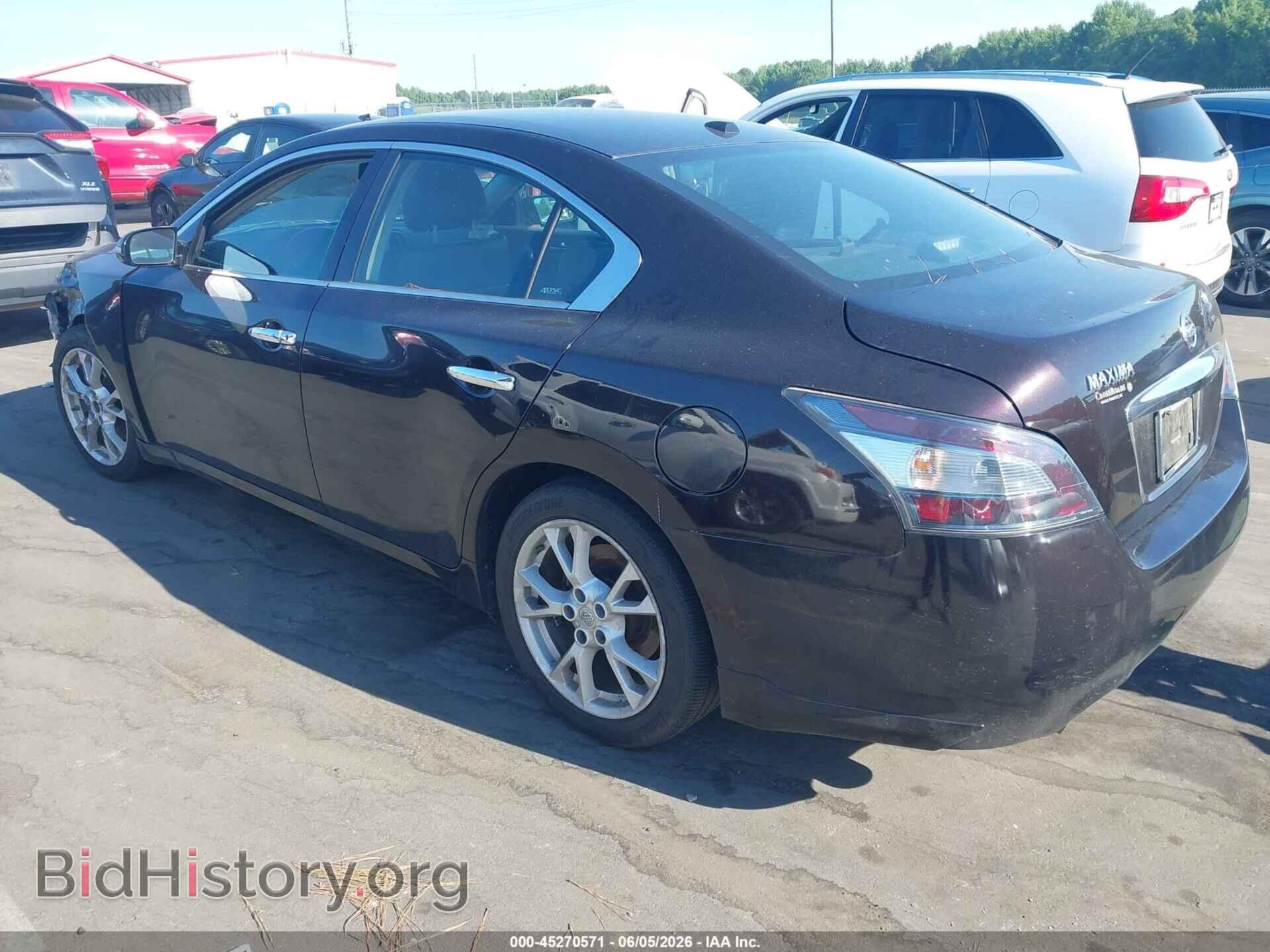 2013 NISSAN MAXIMA - VIN: 1N4AA5AP7DC805904 - Фото 3