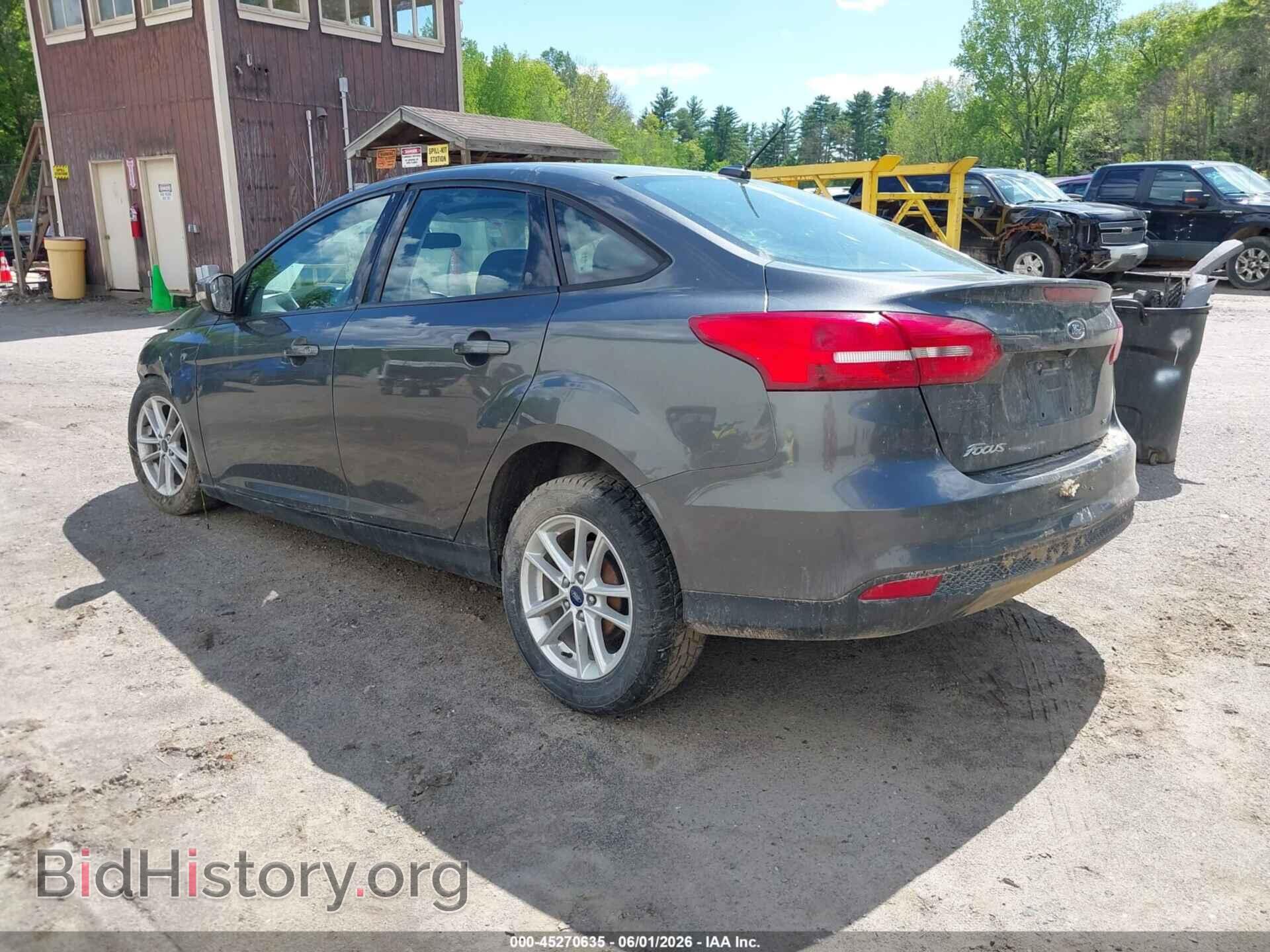 2017 FORD FOCUS - VIN: 1FADP3F2XHL321552 - Фото 3