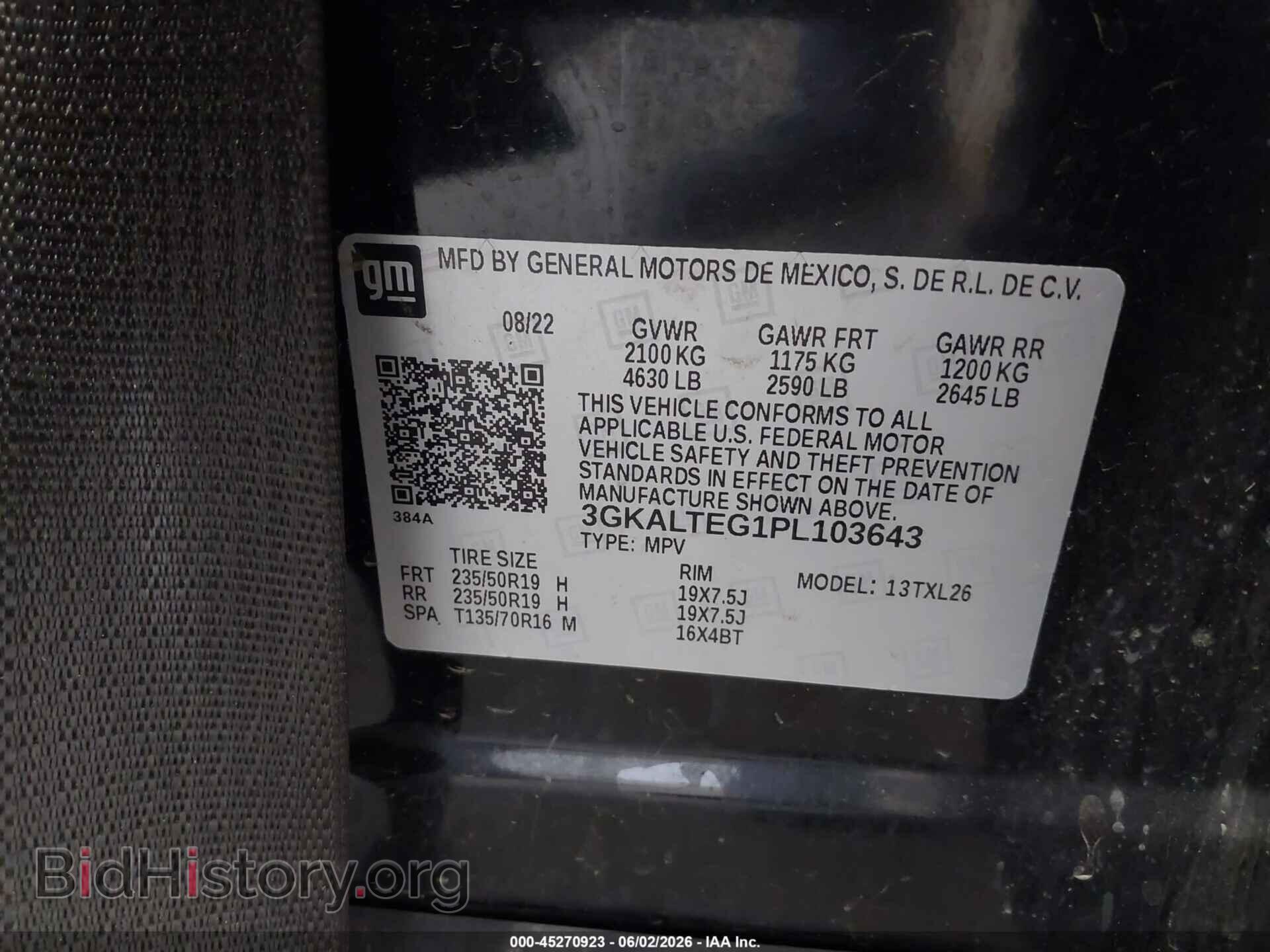 2023 GMC TERRAIN - VIN: 3GKALTEG1PL103643 - Photo 9
