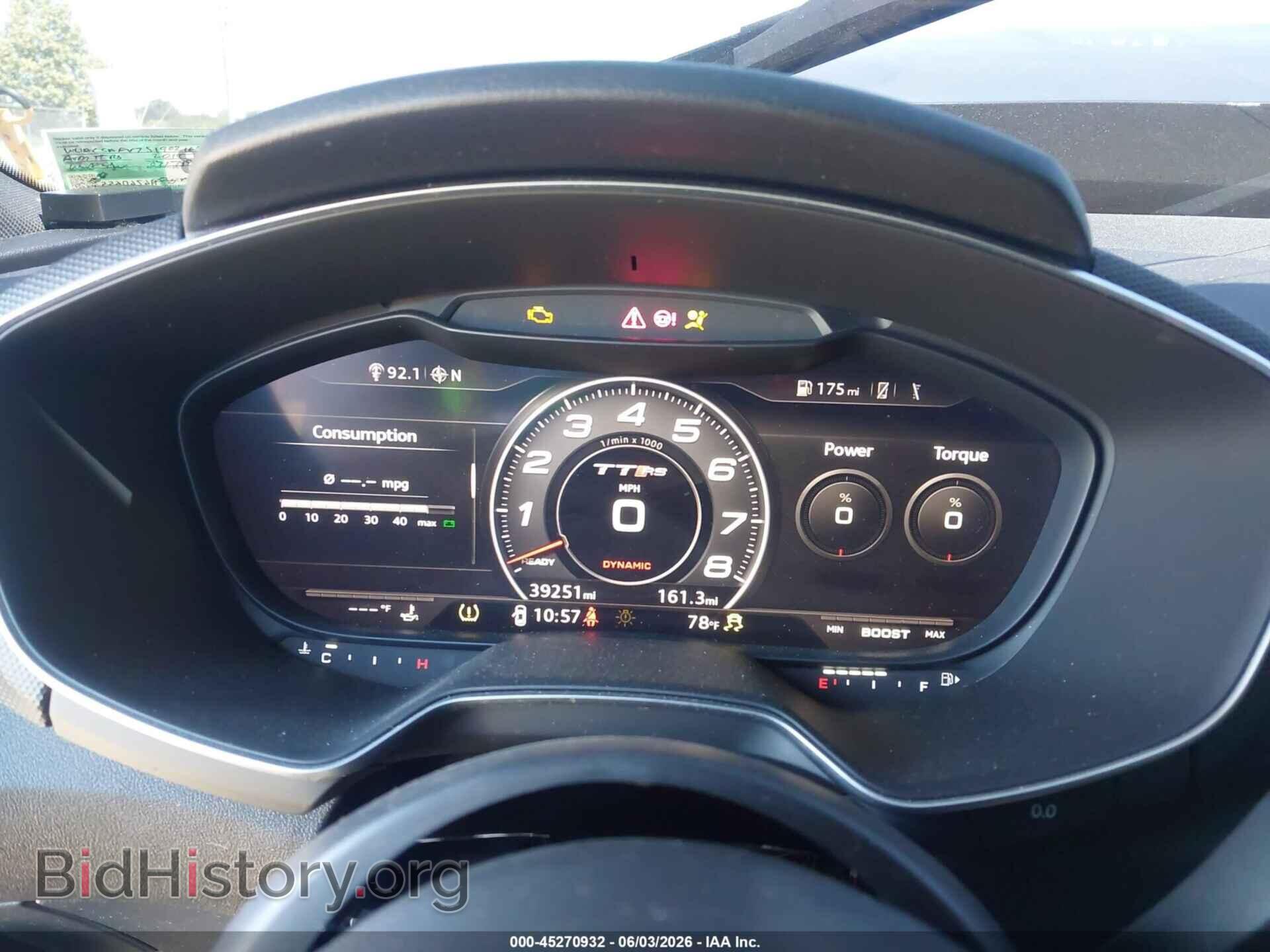 2018 AUDI TT RS - VIN: WUACSAFV7J1902109 - Фото 7