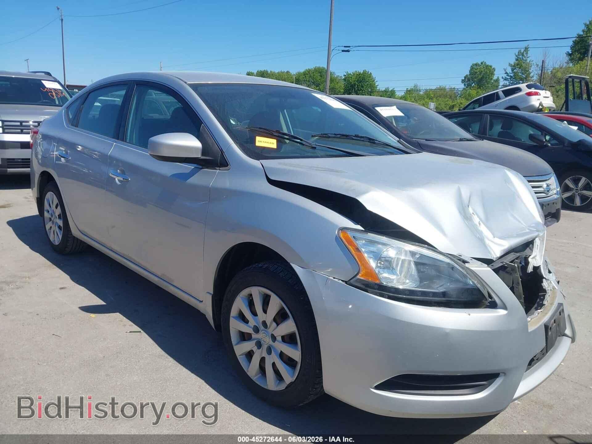 Фотография 3N1AB7AP1EY283673 - NISSAN SENTRA 2014