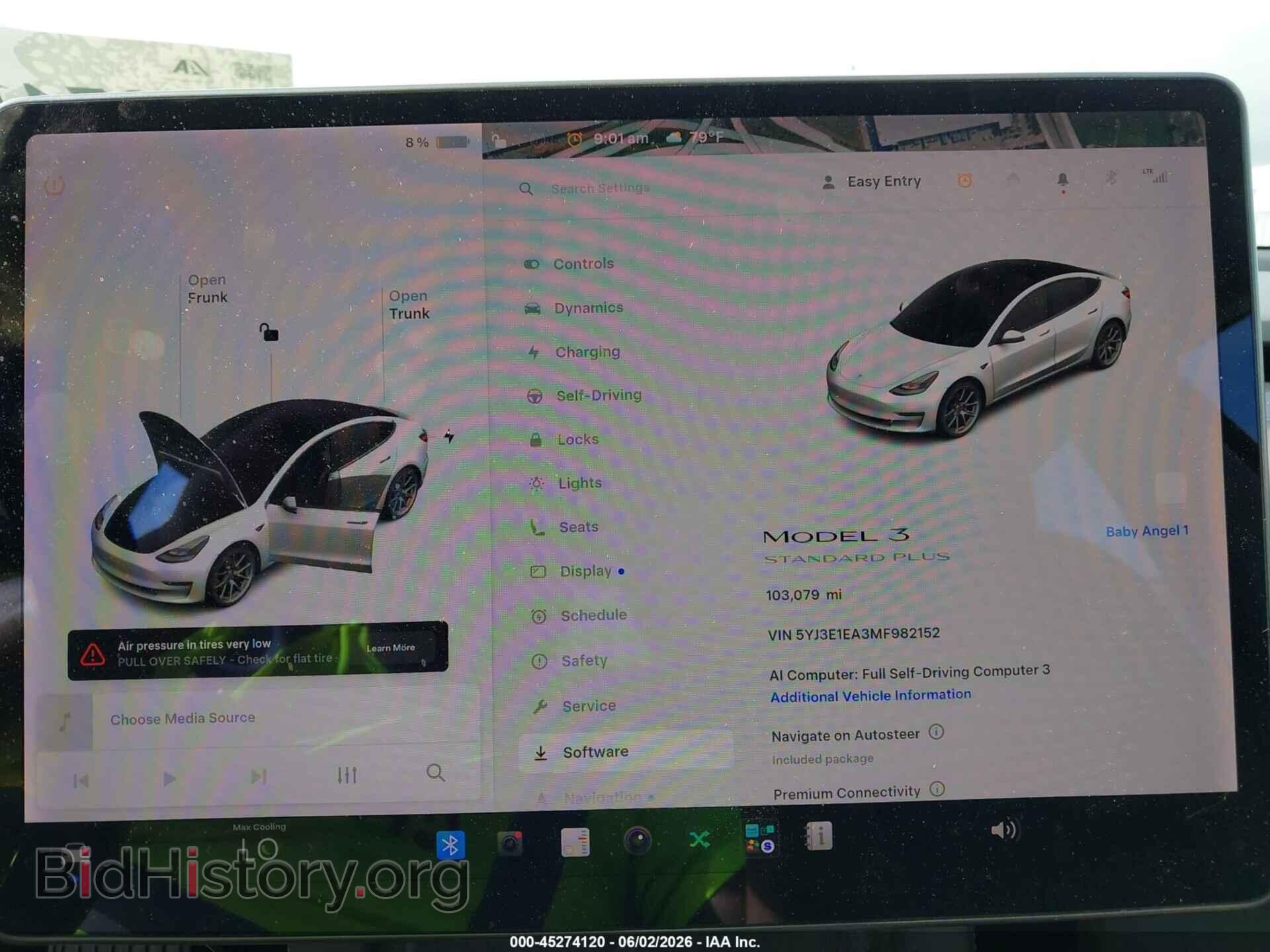 2021 TESLA MODEL 3 - VIN: 5YJ3E1EA3MF982152 - Photo 7