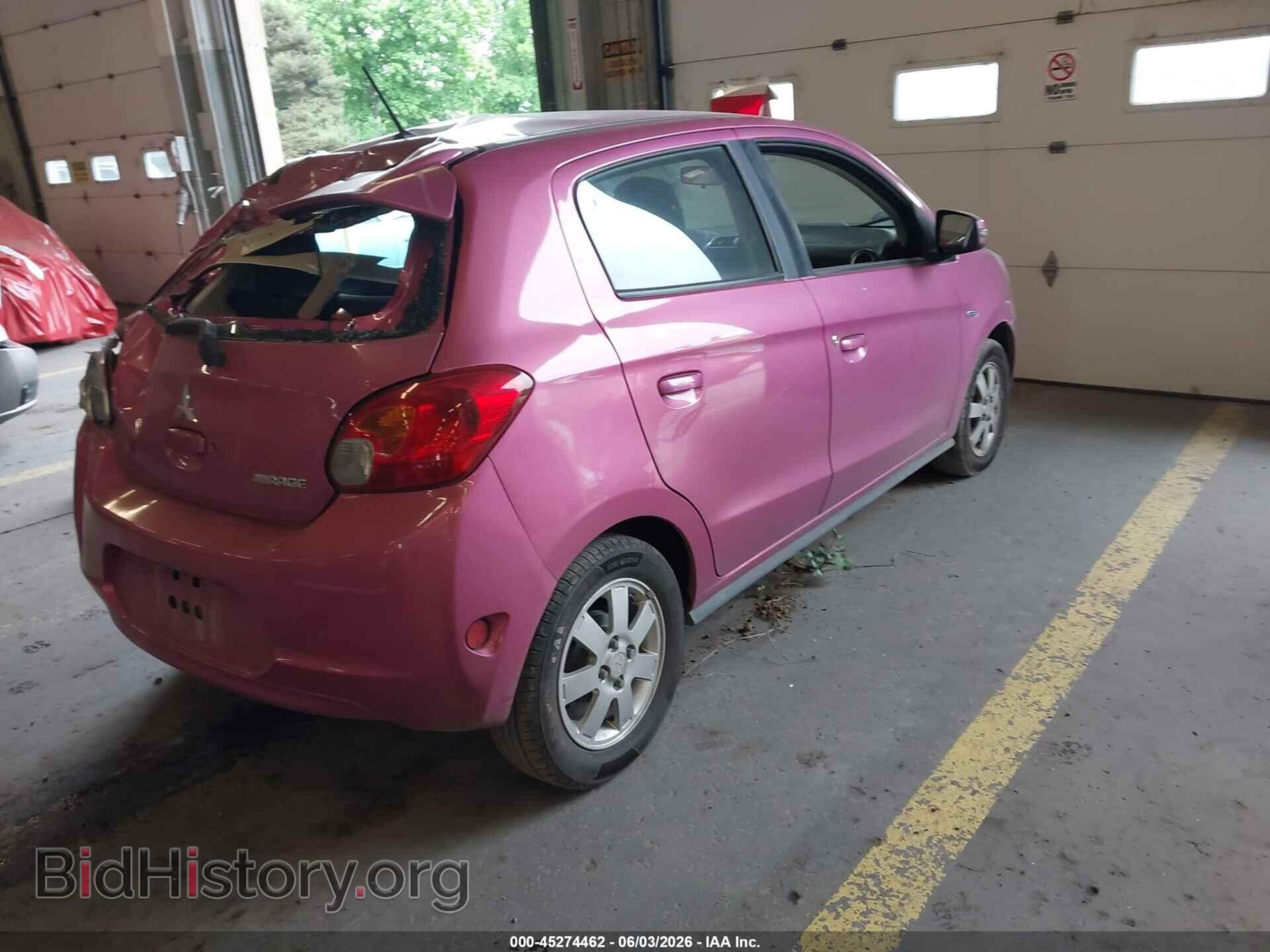 2015 MITSUBISHI MIRAGE - VIN: ML32A4HJ2FH055217 - Фото 4