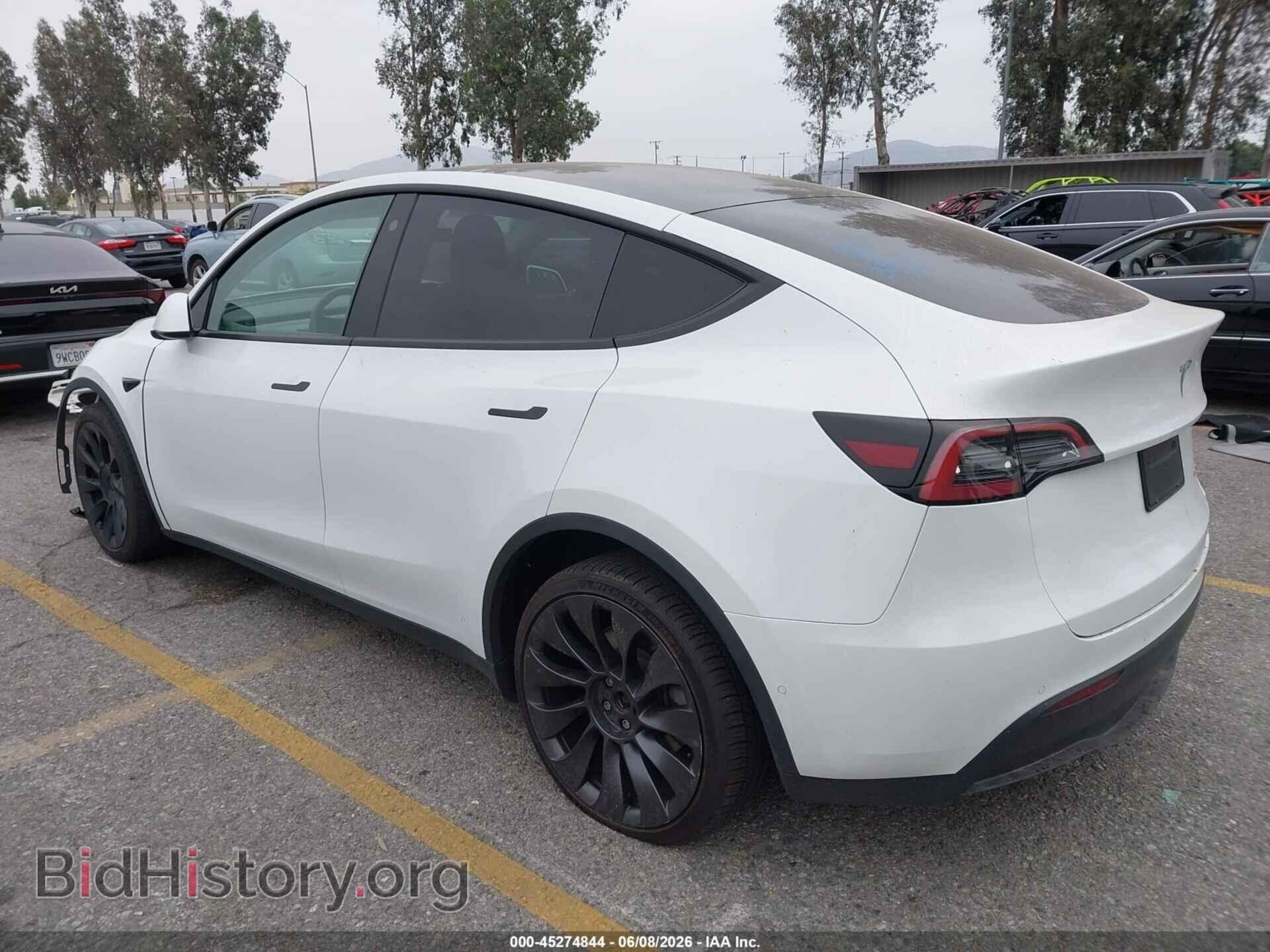 2022 TESLA MODEL Y - VIN: 7SAYGDEE3NF433723 - Фото 3
