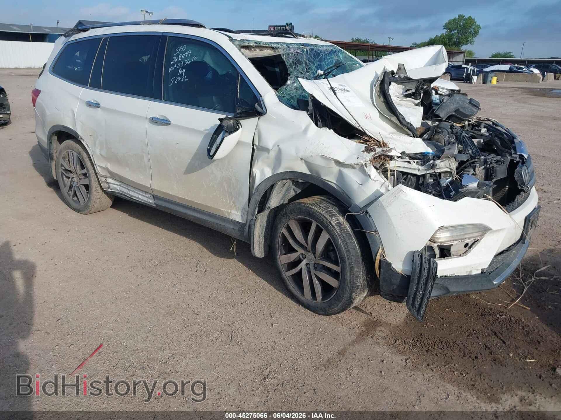Фотография 5FNYF5H96HB033650 - HONDA PILOT 2017