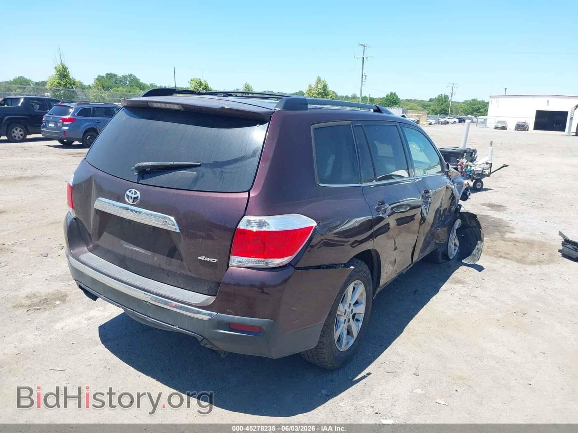 2011 TOYOTA HIGHLANDER - VIN: 5TDBK3EH8BS070770 - Фото 4
