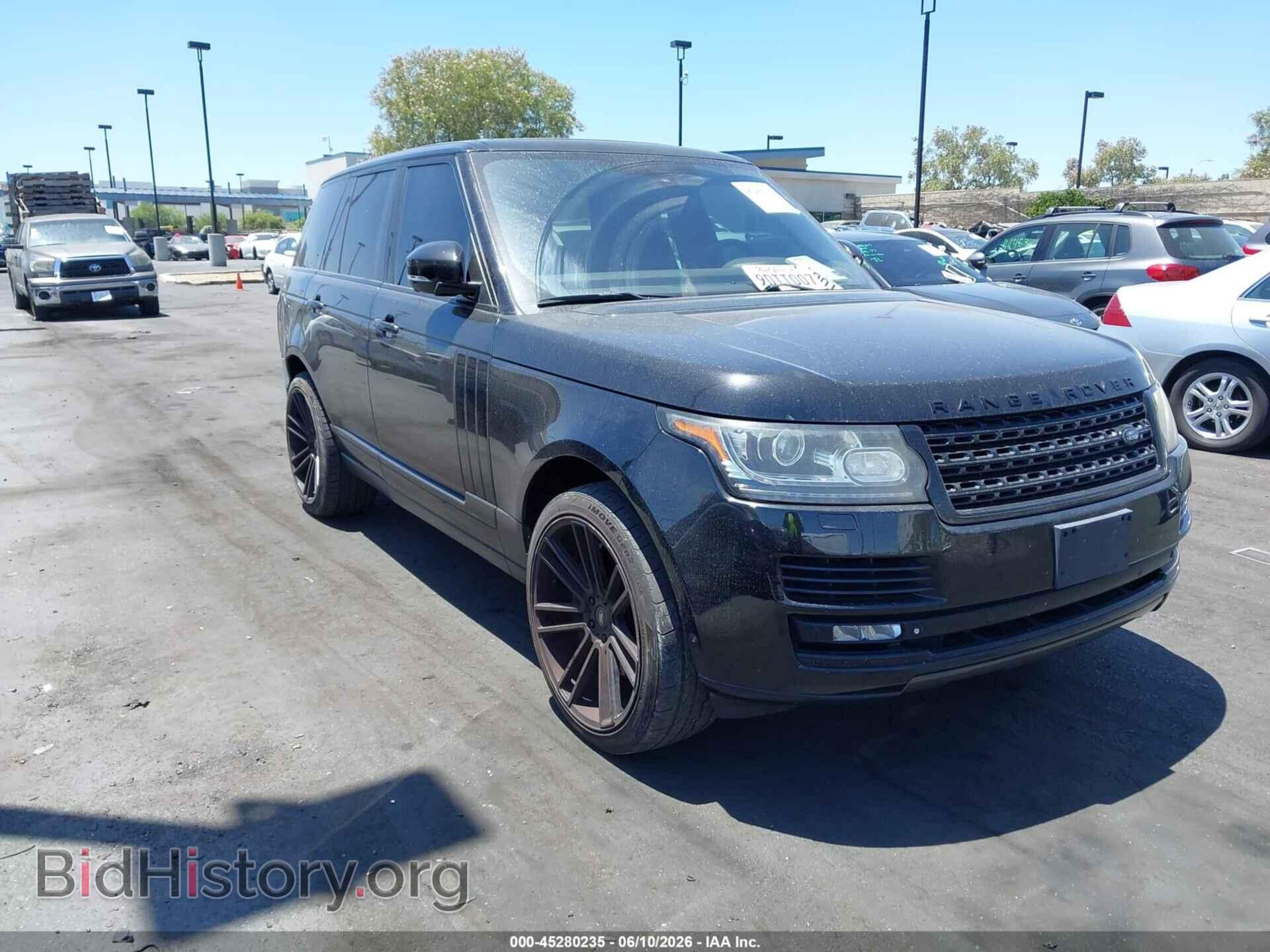 Фотография SALGS2EF5EA143361 - LAND ROVER RANGE ROVER 2014