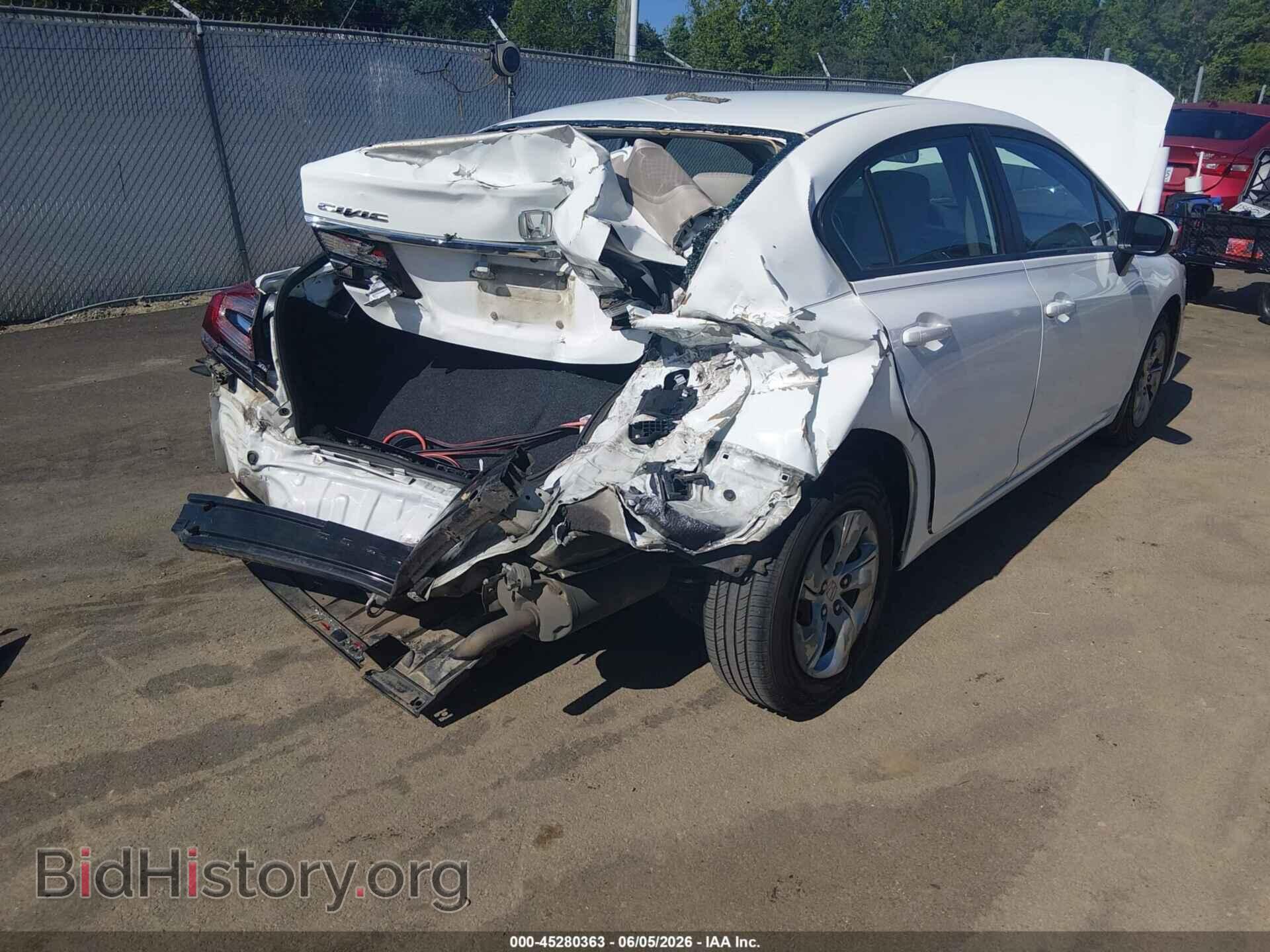 2014 HONDA CIVIC - VIN: 19XFB2F53EE064616 - Фото 6