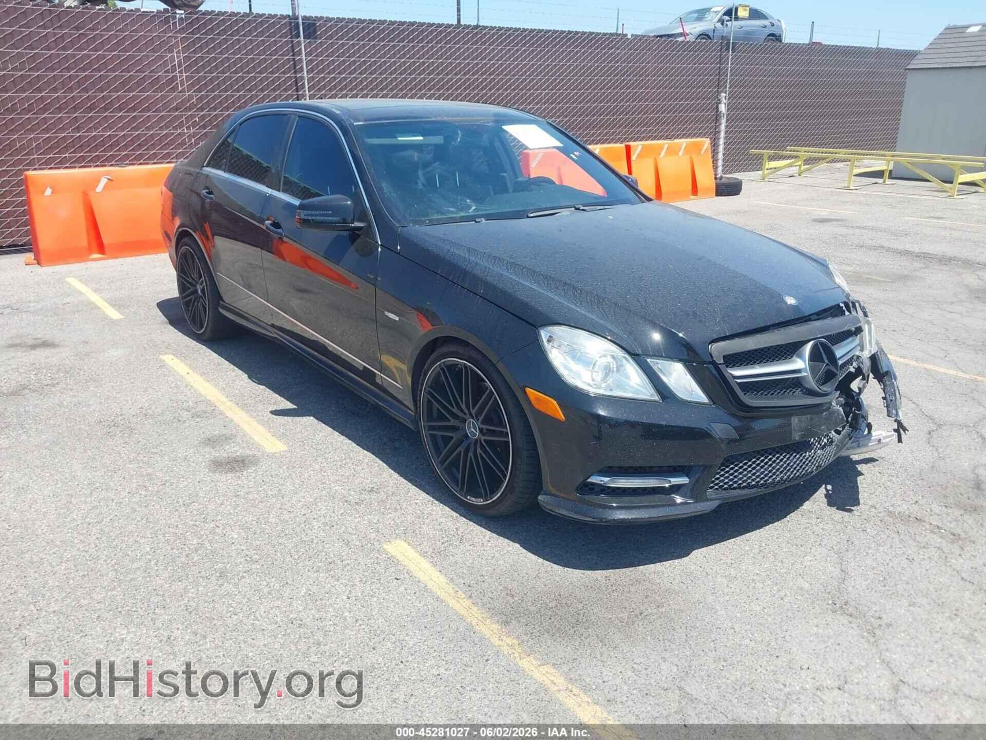 Фотография WDDHF5KB8CA594807 - MERCEDES-BENZ E 350 2012