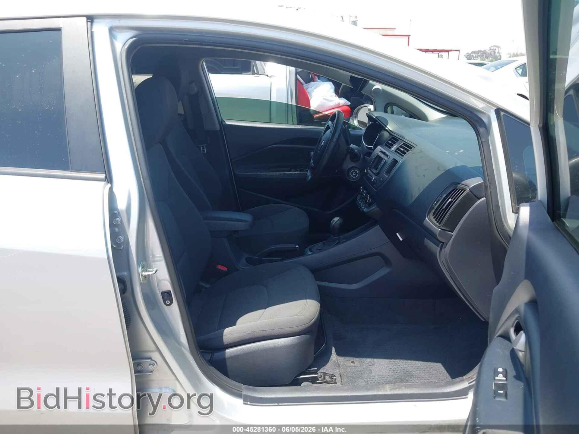 2013 KIA RIO - VIN: KNADN4A33D6271055 - Фото 5