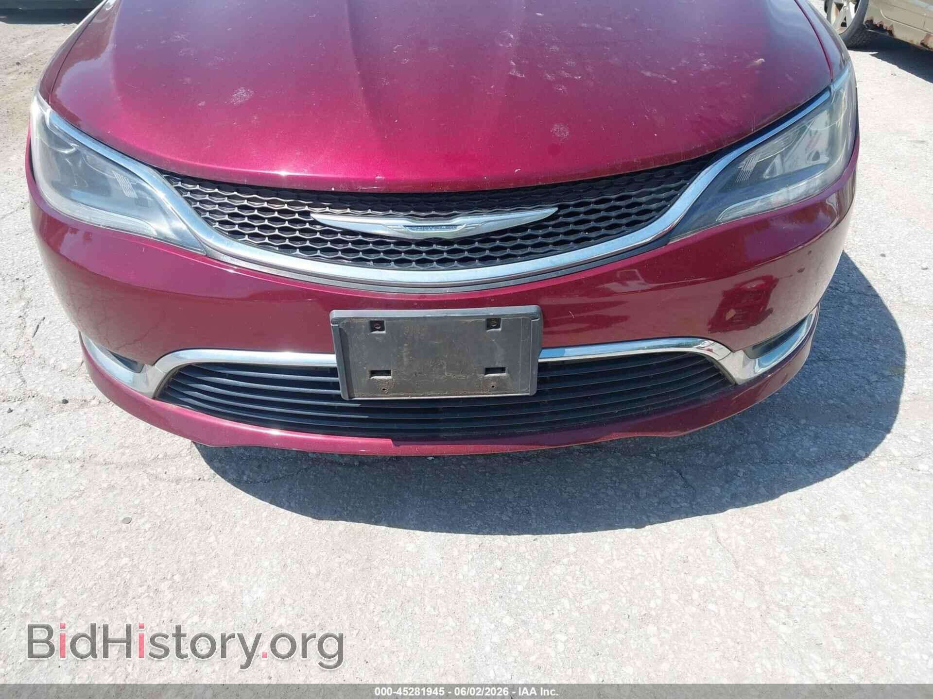 2015 CHRYSLER 200 - VIN: 1C3CCCAB8FN710351 - Фото 6