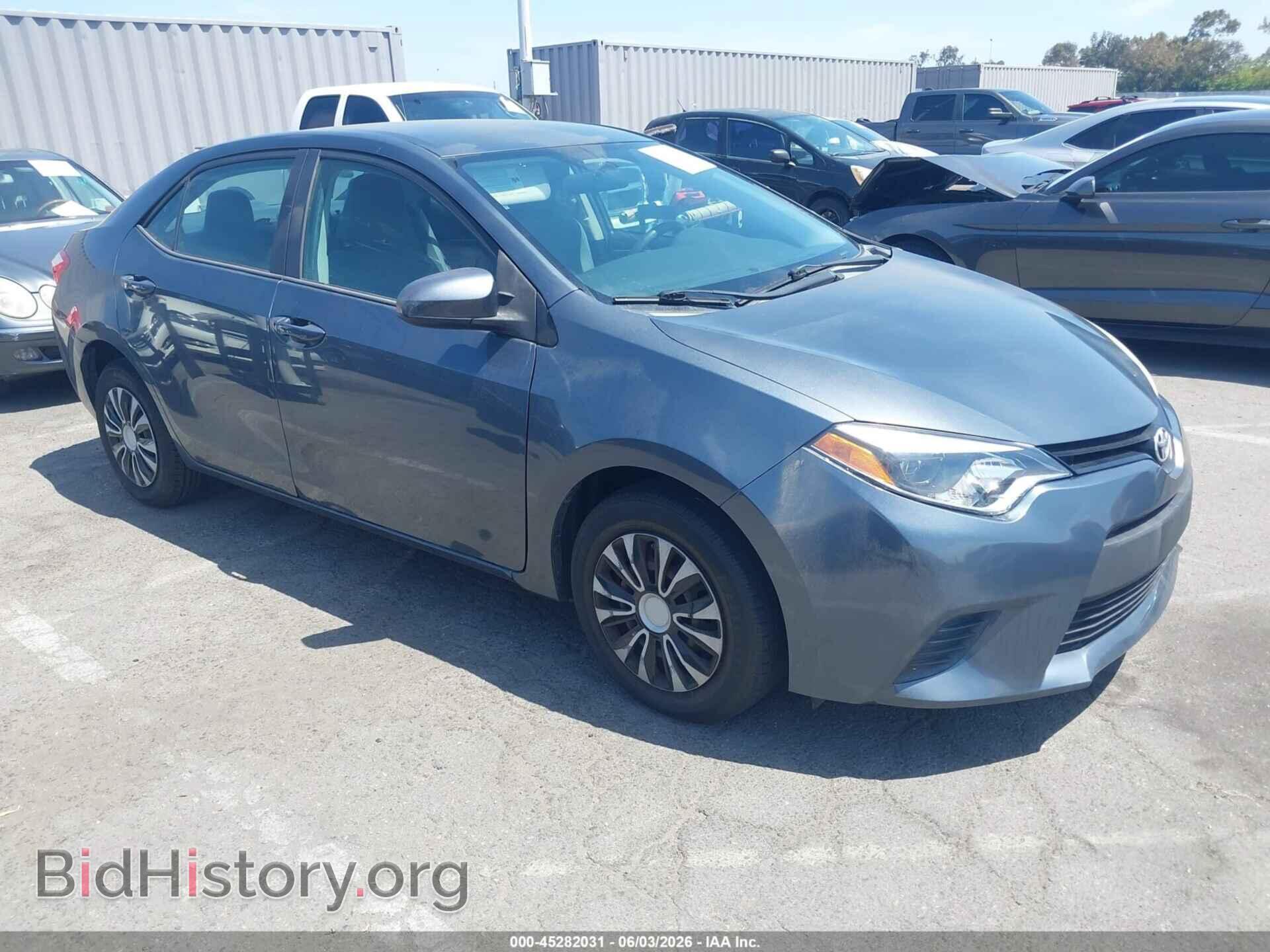 Photo 5YFBURHE7FP309321 - TOYOTA COROLLA 2015