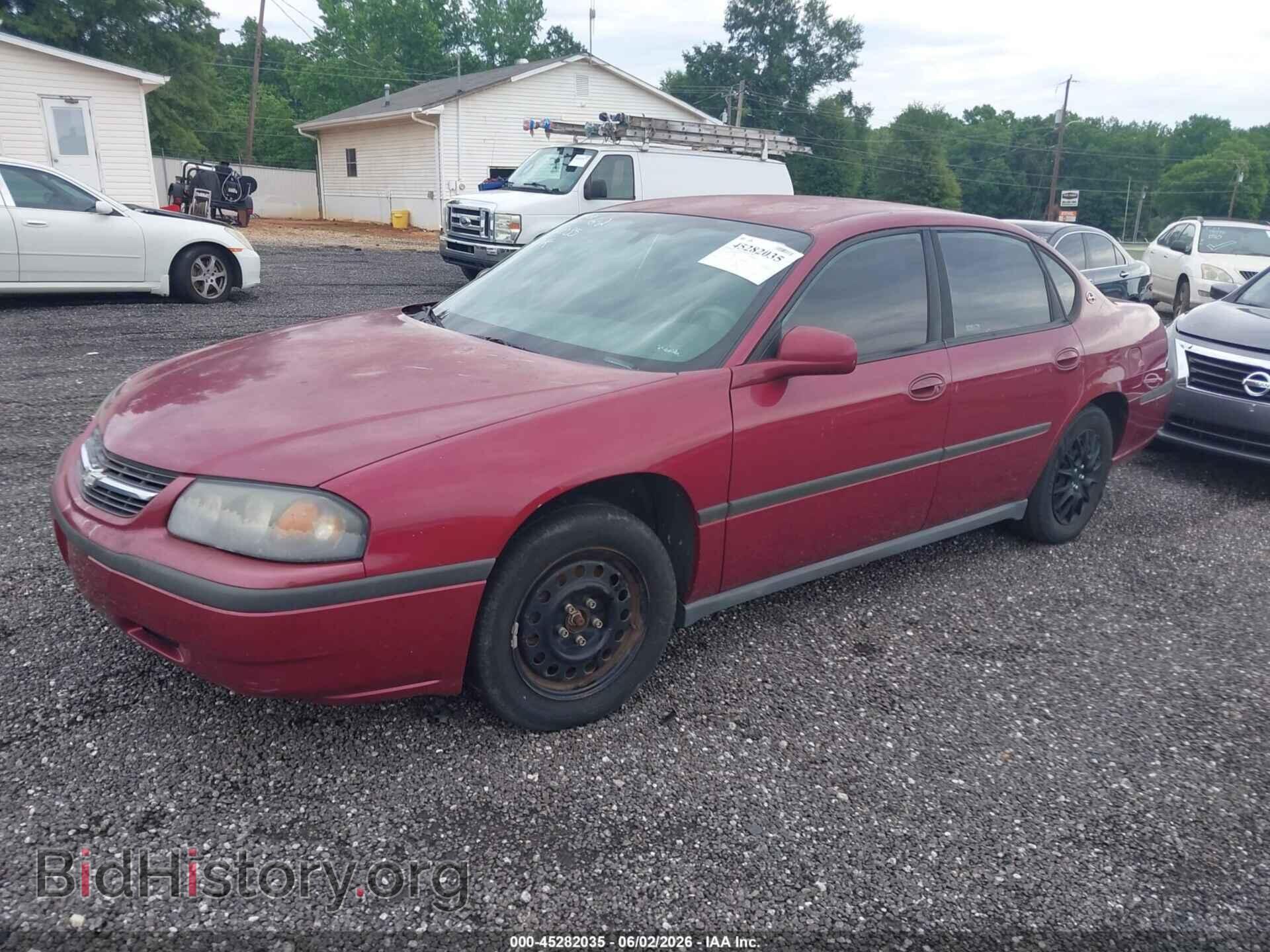 2005 CHEVROLET IMPALA - VIN: 2G1WF52E959341658 - Фото 2