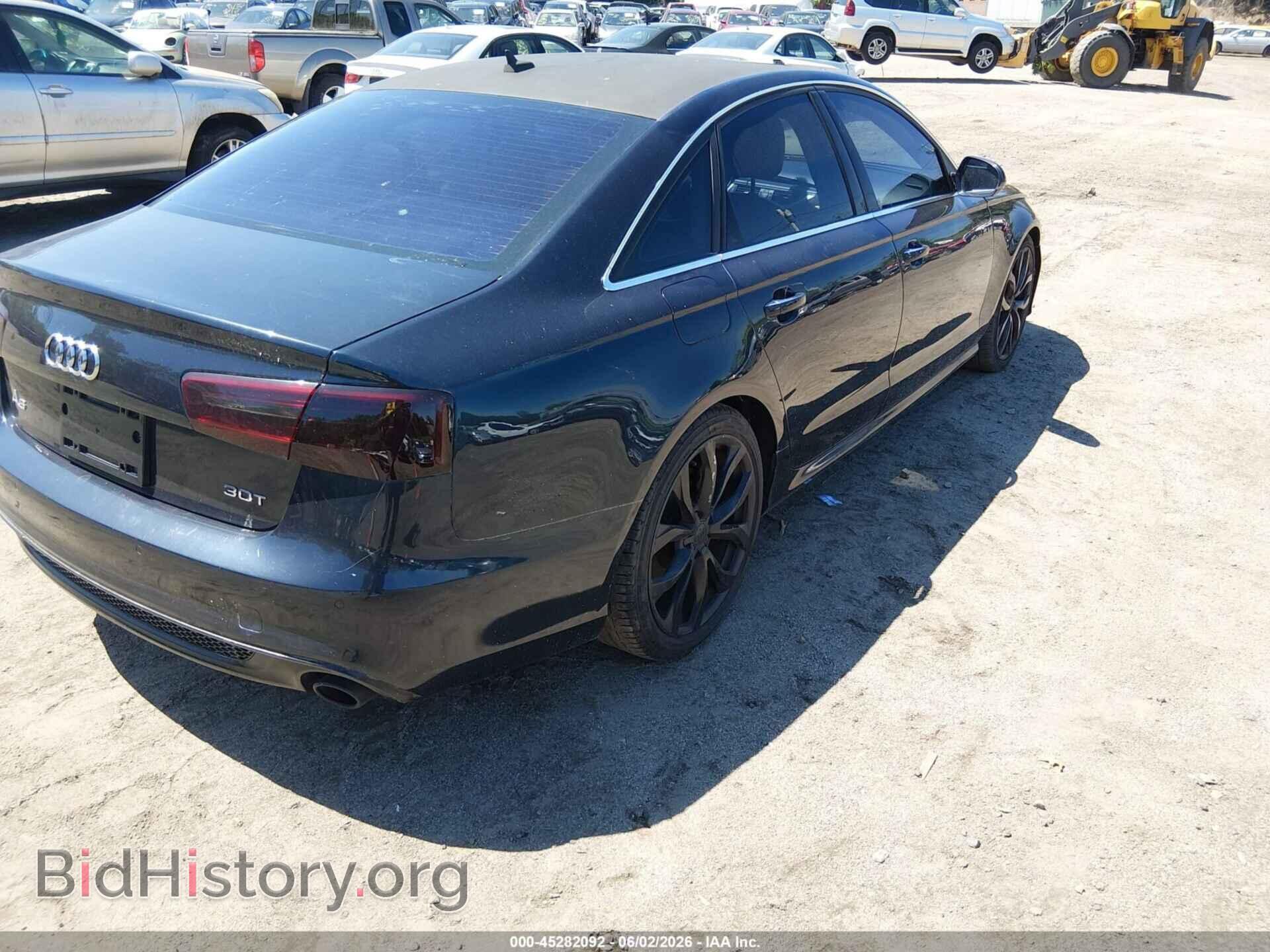 2012 AUDI A6 - VIN: WAUHGAFC9CN051202 - Фото 4