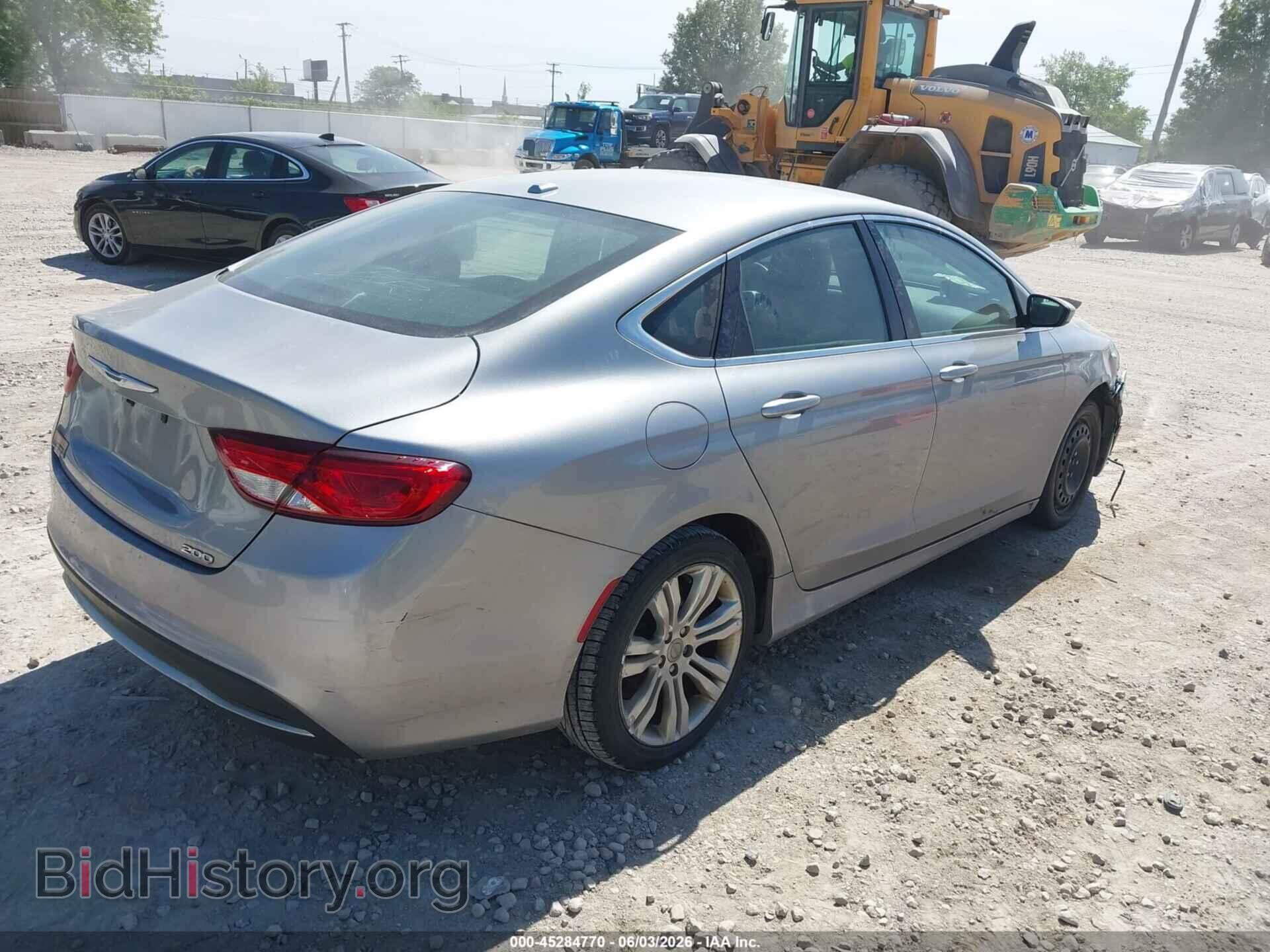 2015 CHRYSLER 200 - VIN: 1C3CCCAB9FN542722 - Фото 4