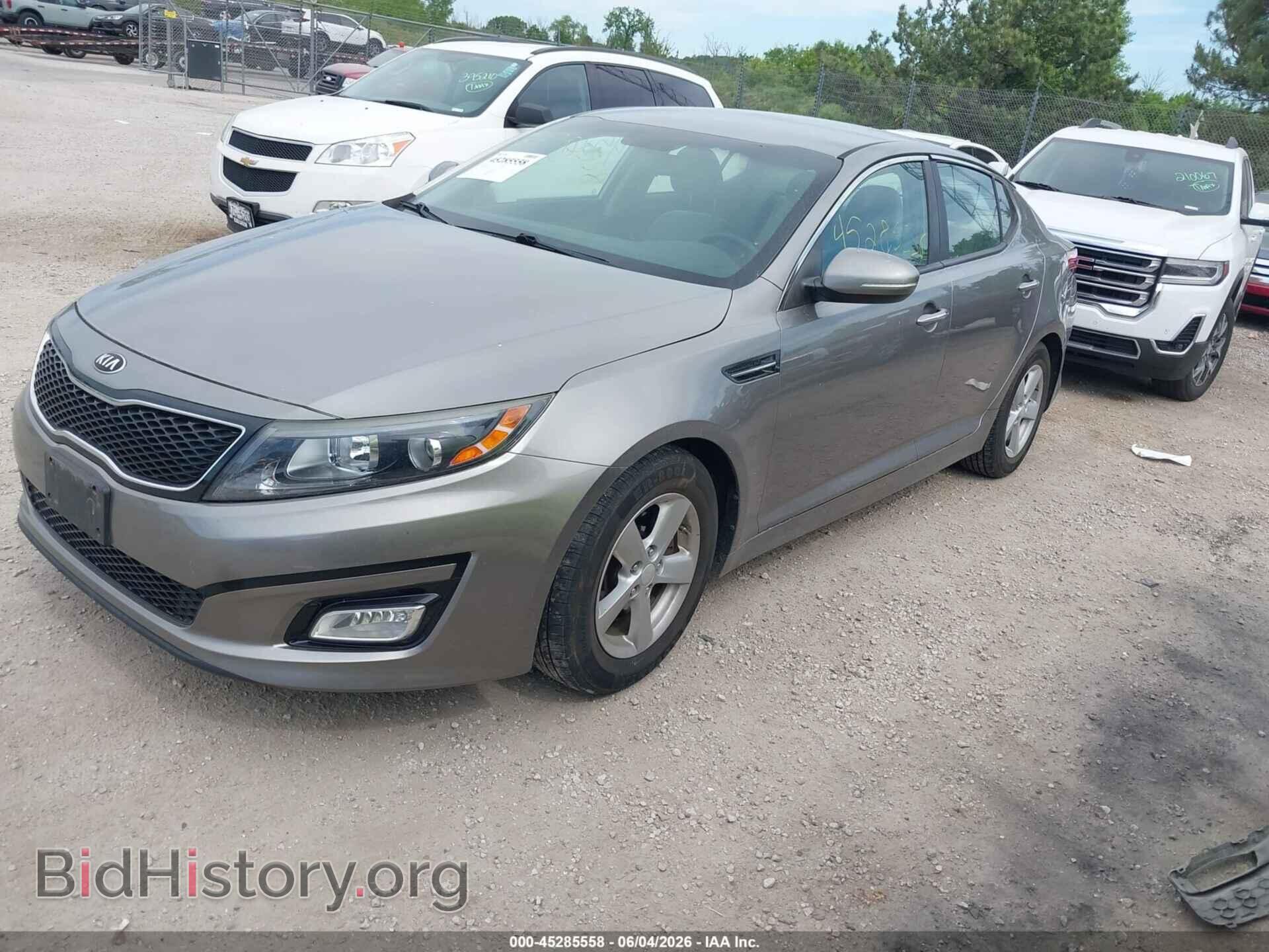 2015 KIA OPTIMA - VIN: 5XXGM4A79FG420742 - Фото 2