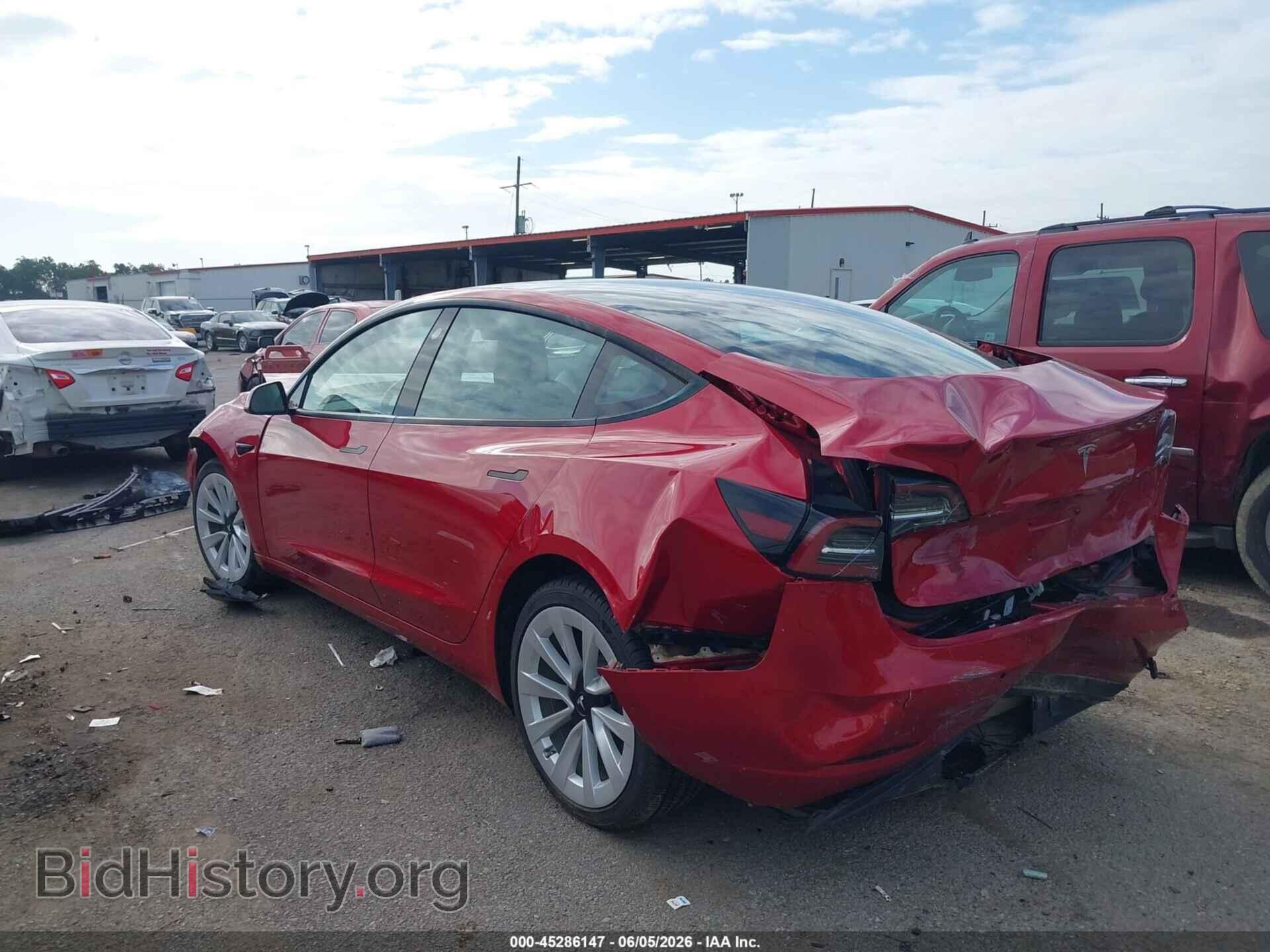 2022 TESLA MODEL 3 - VIN: 5YJ3E1EA1NF303545 - Фото 3
