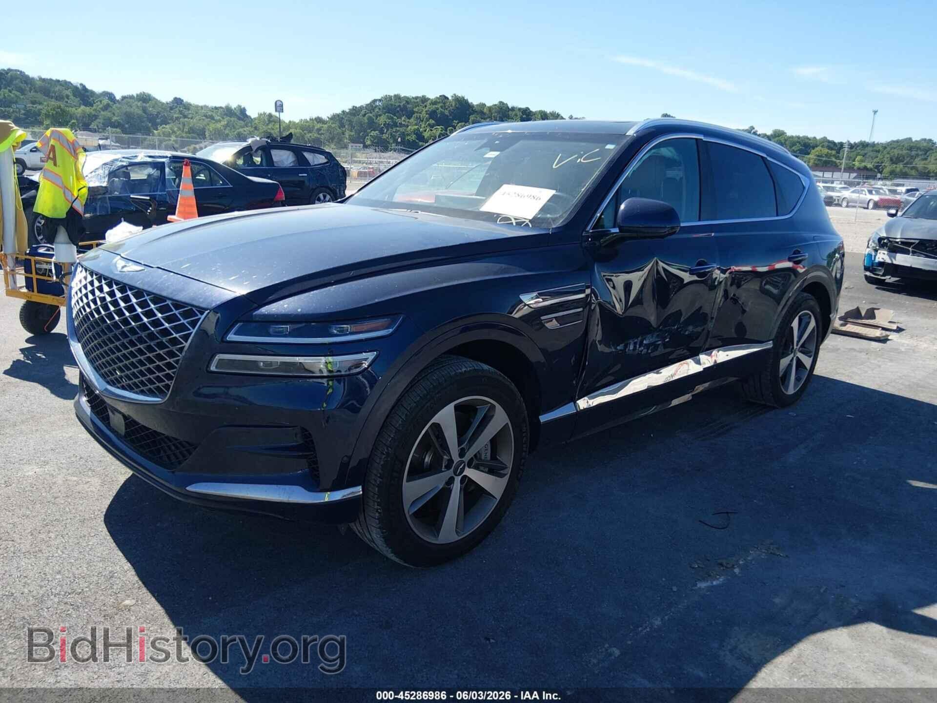 2022 GENESIS GV80 - VIN: KMUHCESC7NU078237 - Photo 2