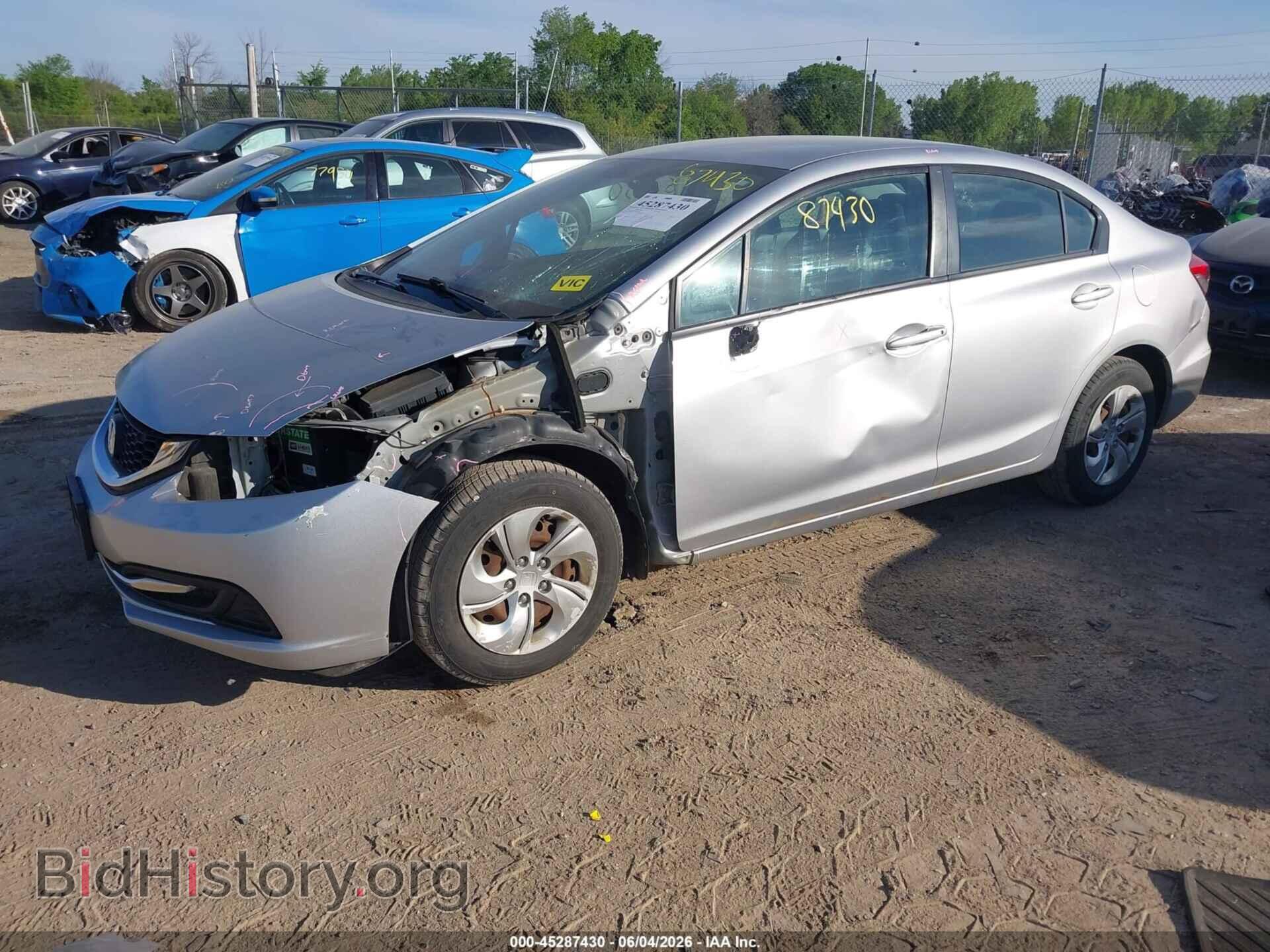 2015 HONDA CIVIC - VIN: 19XFB2F52FE090402 - Фото 2