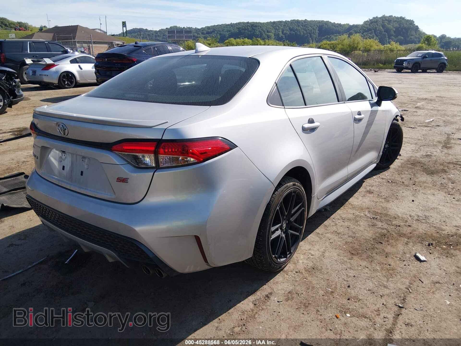 2021 TOYOTA COROLLA - VIN: 5YFS4MCE8MP059773 - Фото 4