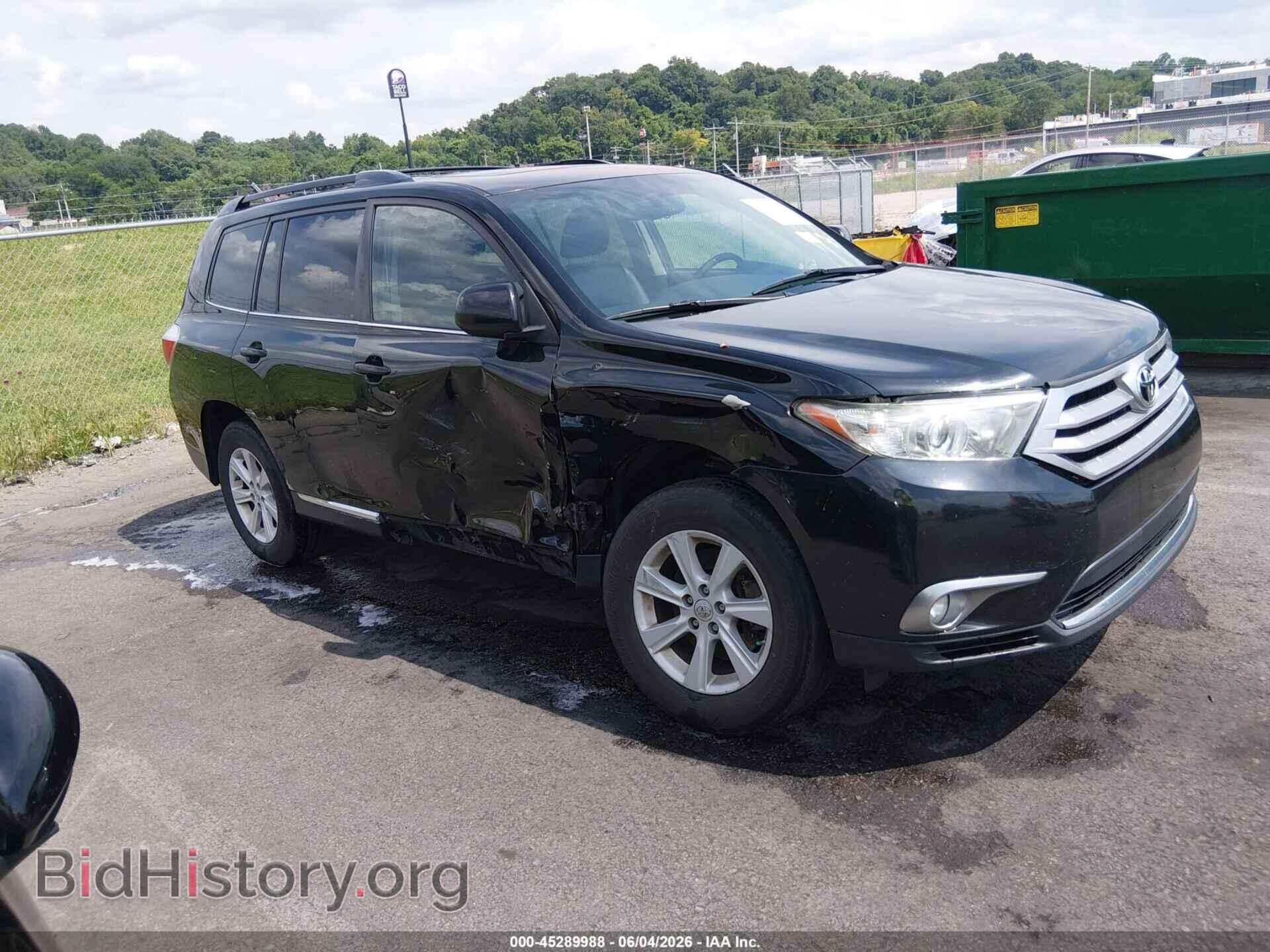 Фотография 5TDBK3EH2CS135632 - TOYOTA HIGHLANDER 2012