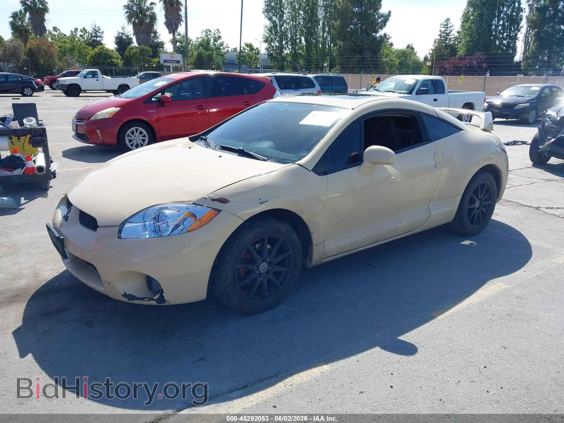 2007 MITSUBISHI ECLIPSE - VIN: 4A3AK24FX7E067658 - Фото 2