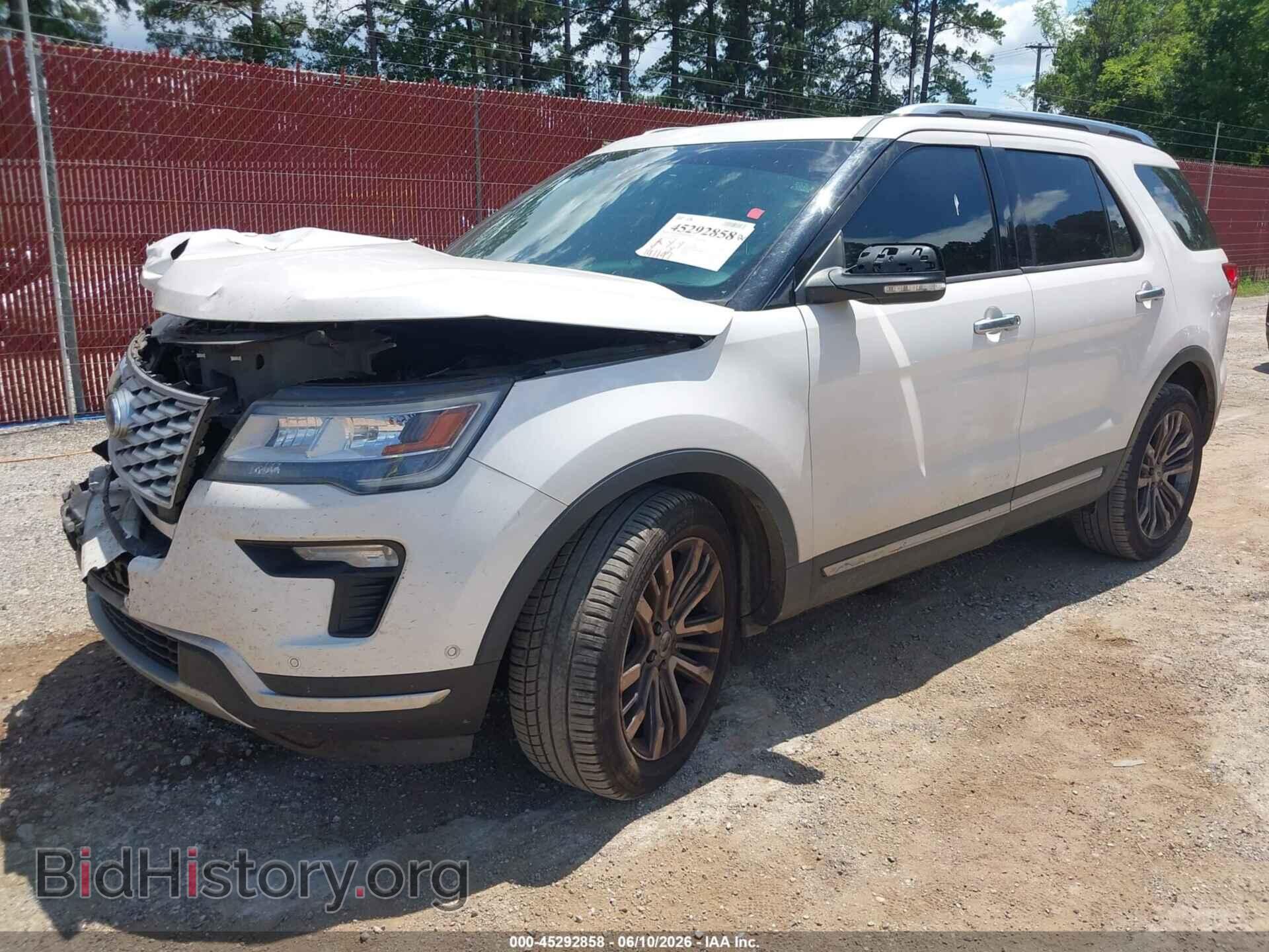 2018 FORD EXPLORER - VIN: 1FM5K8HT4JGB64921 - Фото 2