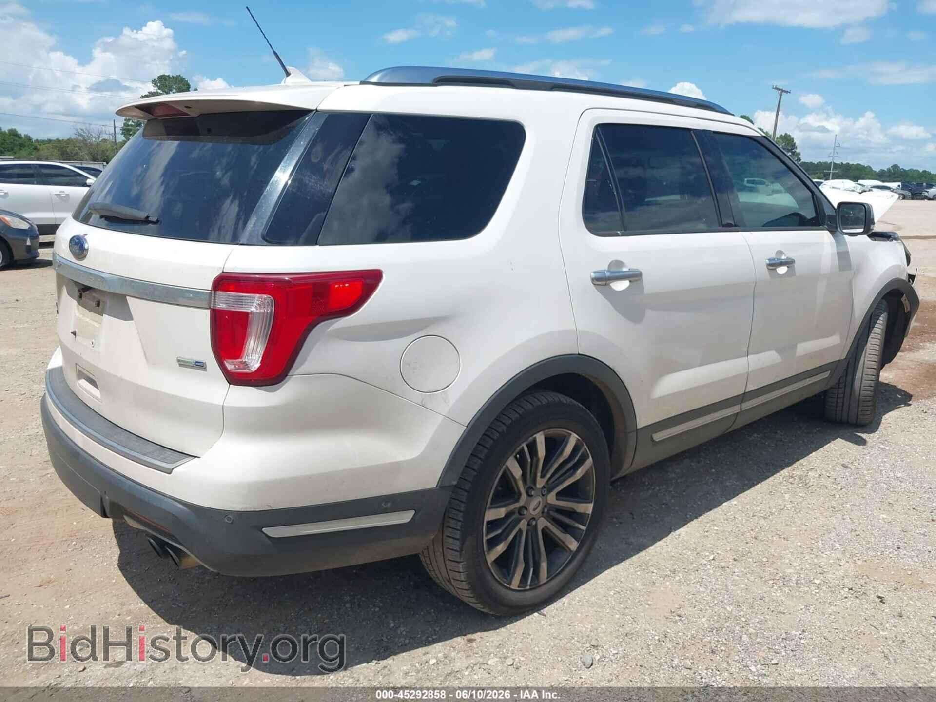 2018 FORD EXPLORER - VIN: 1FM5K8HT4JGB64921 - Фото 4