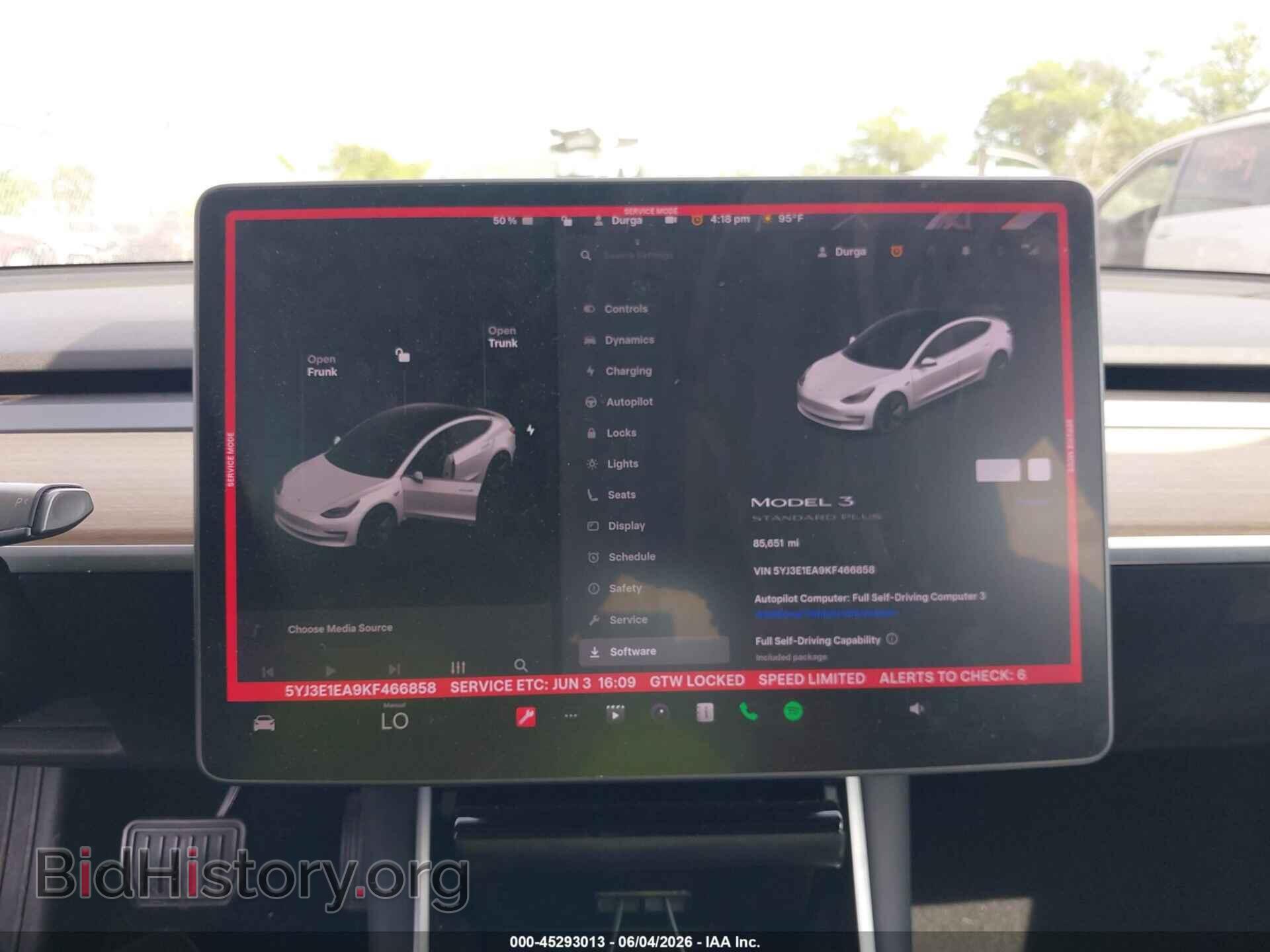 2019 TESLA MODEL 3 - VIN: 5YJ3E1EA9KF466858 - Фото 17