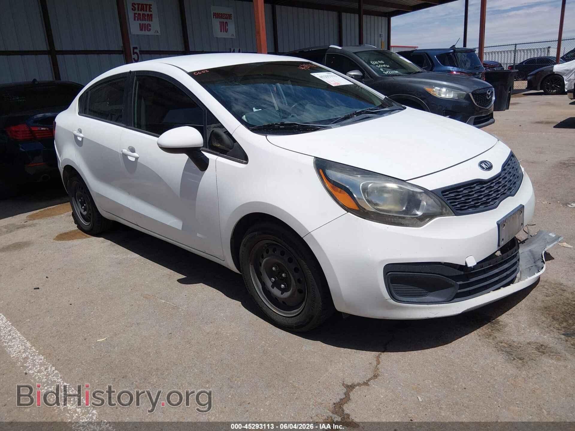 Photo KNADM4A33D6291440 - KIA RIO 2013