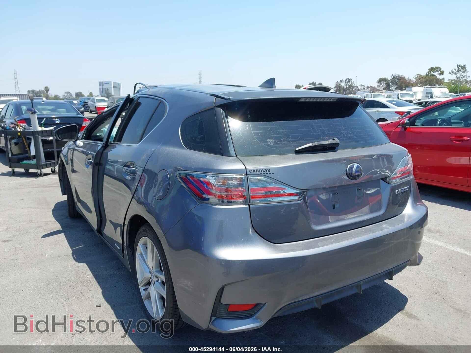 2014 LEXUS CT 200H - VIN: JTHKD5BH6E2175070 - Фото 3