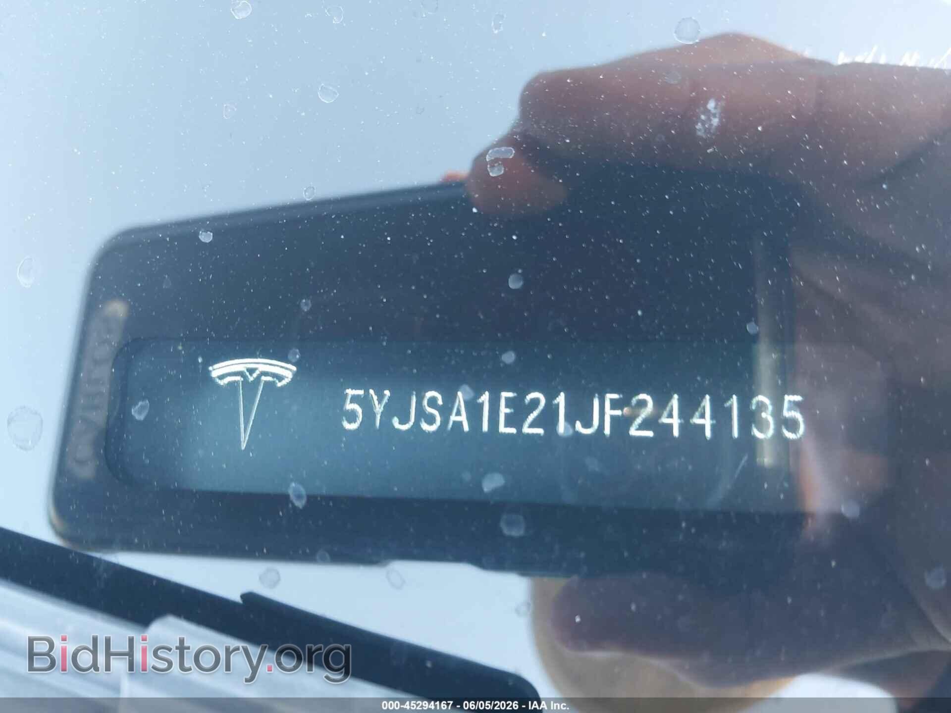 2018 TESLA MODEL S - VIN: 5YJSA1E21JF244135 - Photo 9