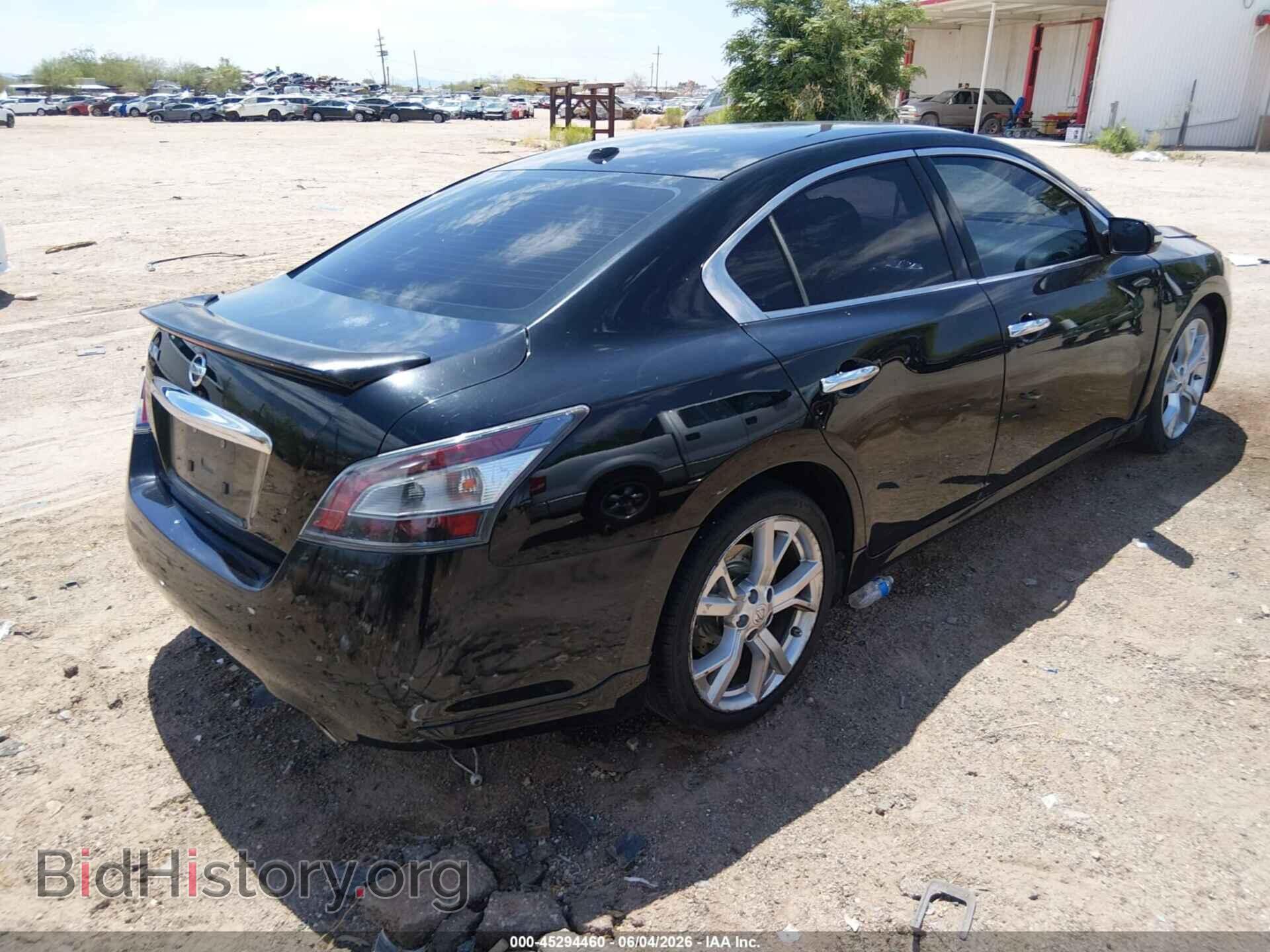 2012 NISSAN MAXIMA - VIN: 1N4AA5AP6CC865946 - Фото 4